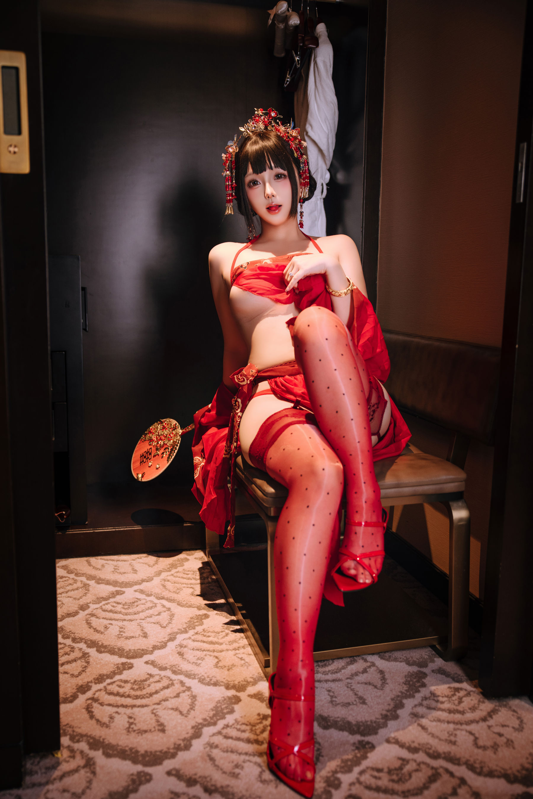 Cosplay 日奈娇 - 洞房花烛/(180P)