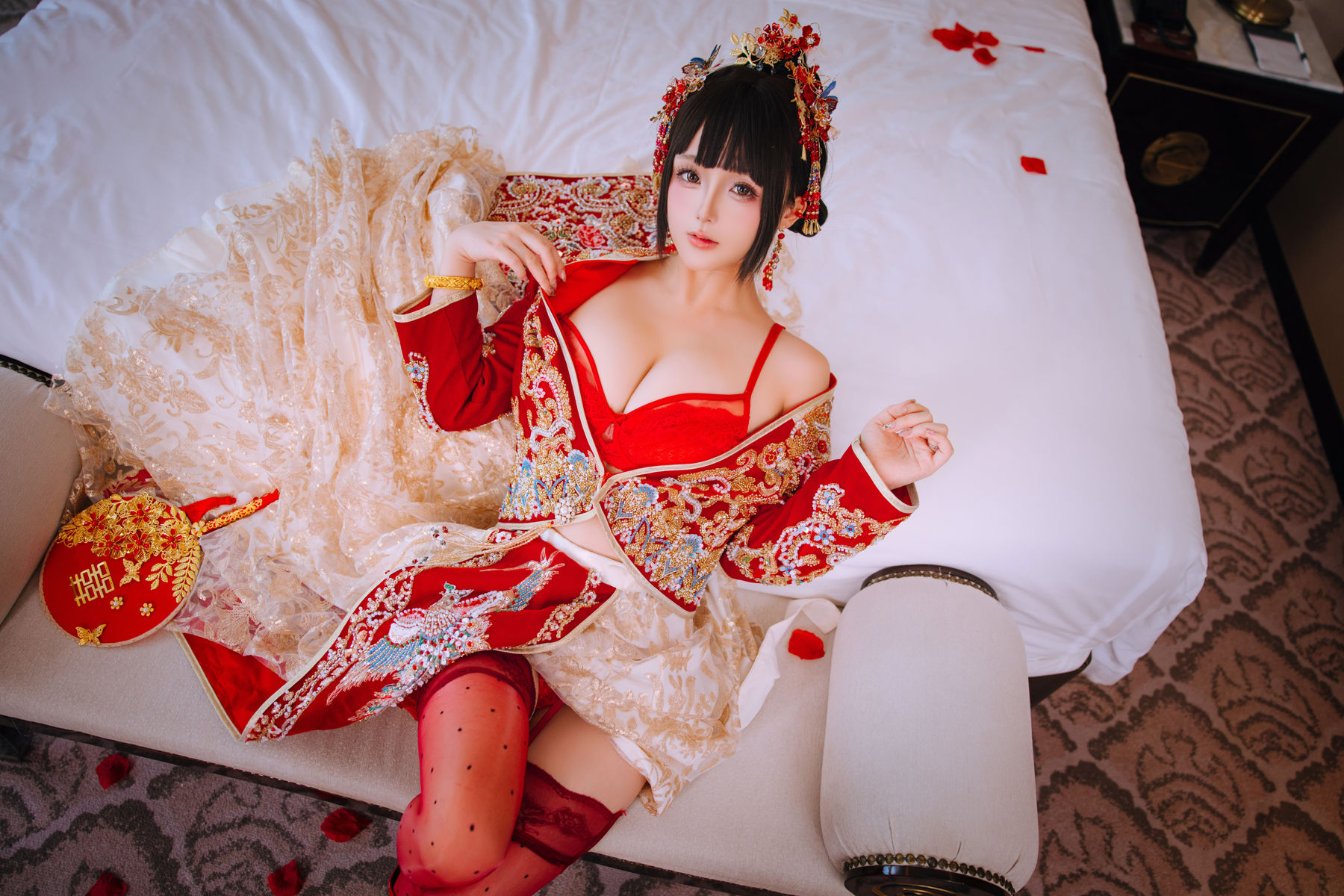 Cosplay 日奈娇 - 洞房花烛/(180P)