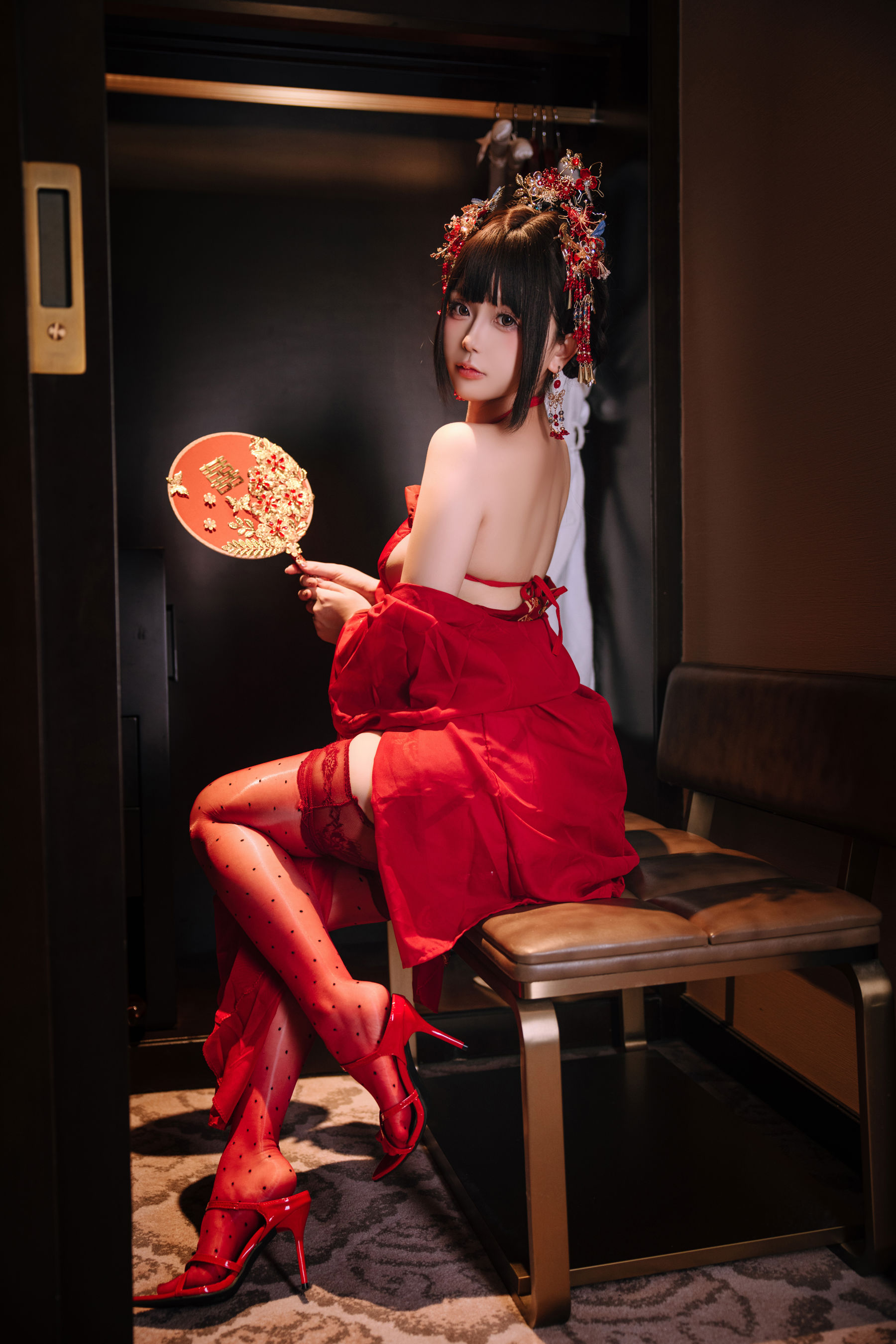 Cosplay 日奈娇 - 洞房花烛/(180P)