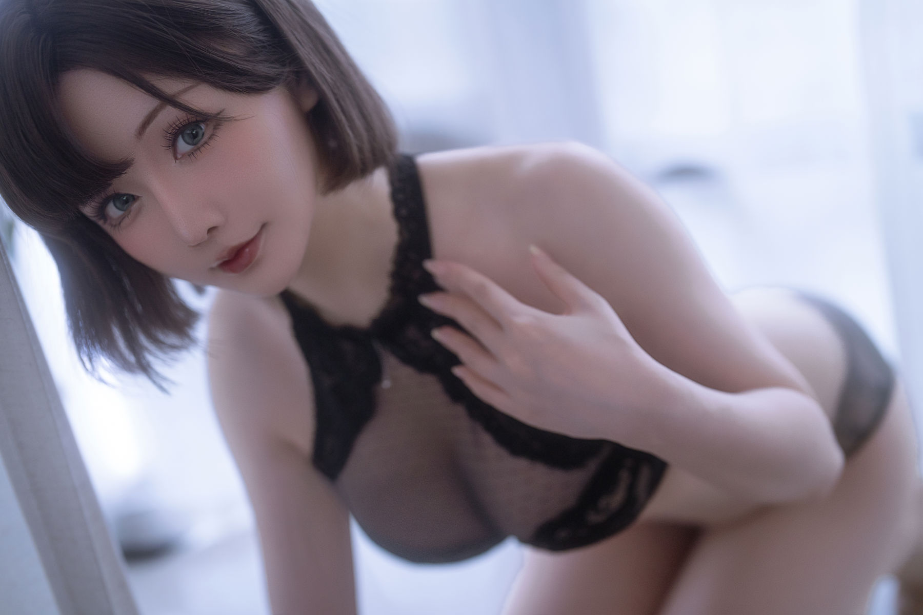 Coser小姐姐 星之迟迟 - 热心的邻居姐姐/(100P)