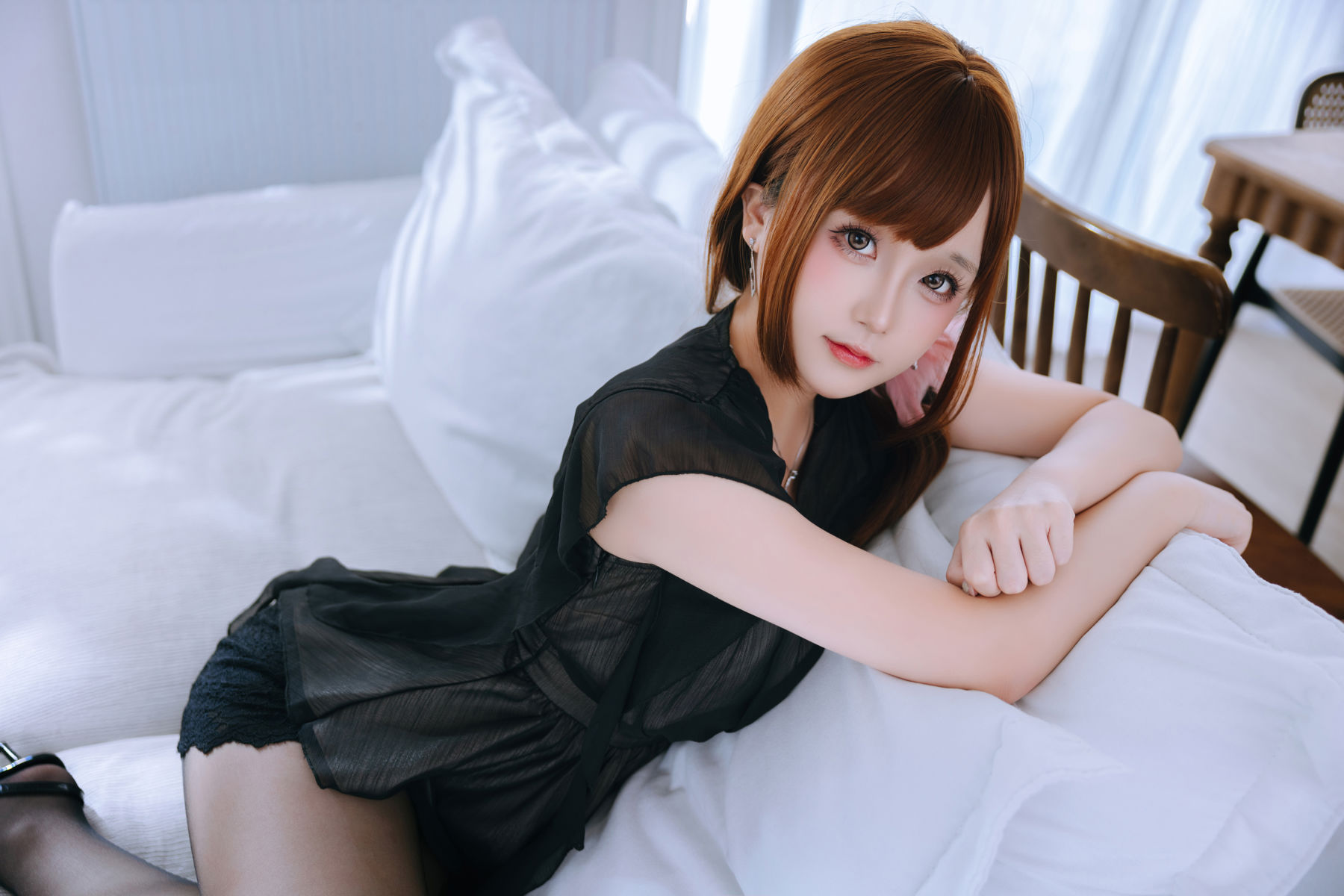 Cosplay 日奈娇 - 未亡人/(164P)