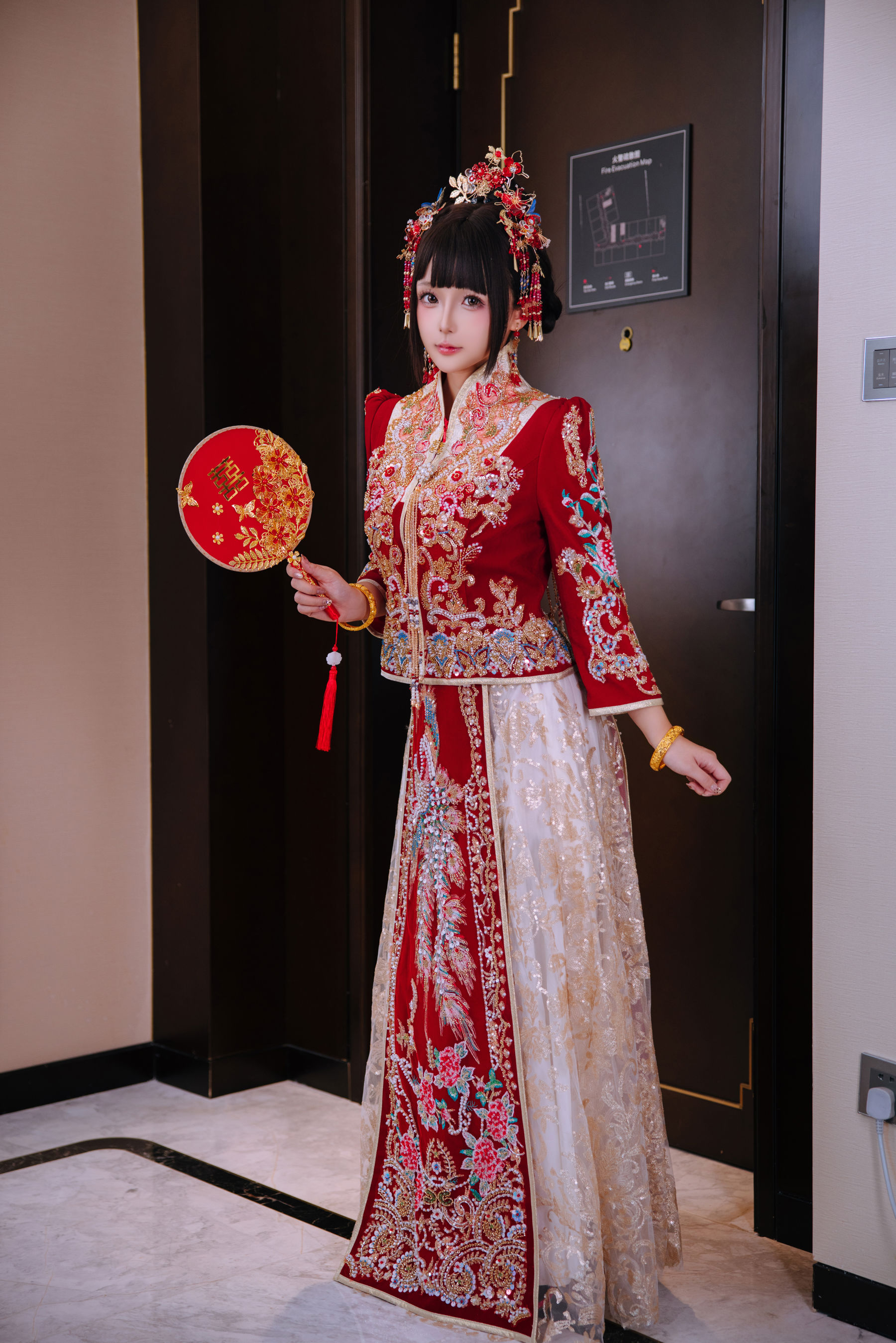 Cosplay 日奈娇 - 洞房花烛/(180P)