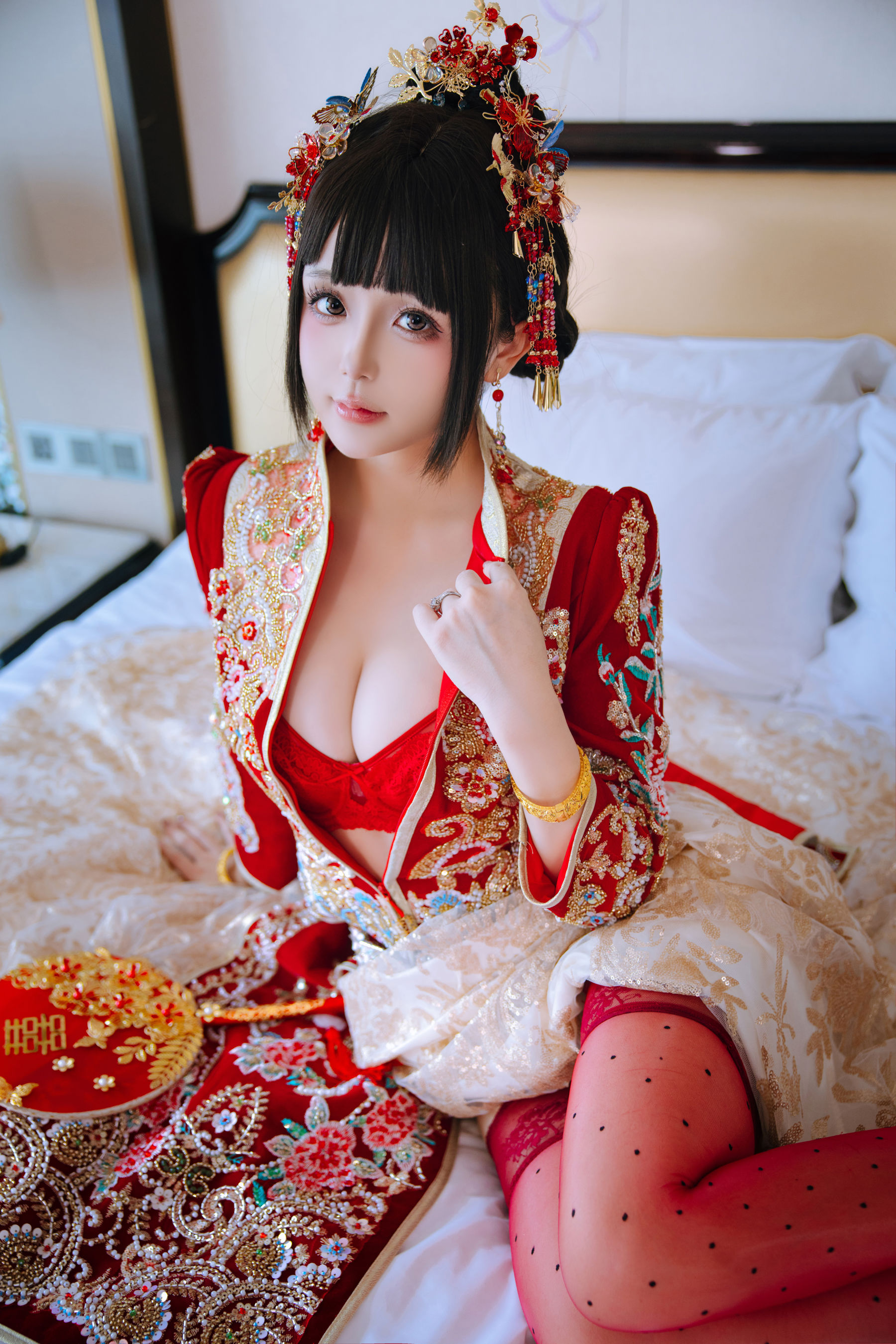Cosplay 日奈娇 - 洞房花烛/(180P)