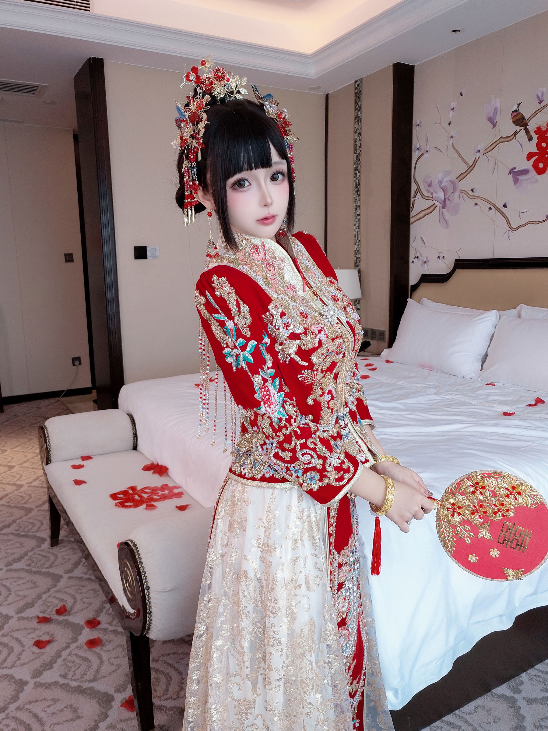 Cosplay 日奈娇 - 洞房花烛/(180P)