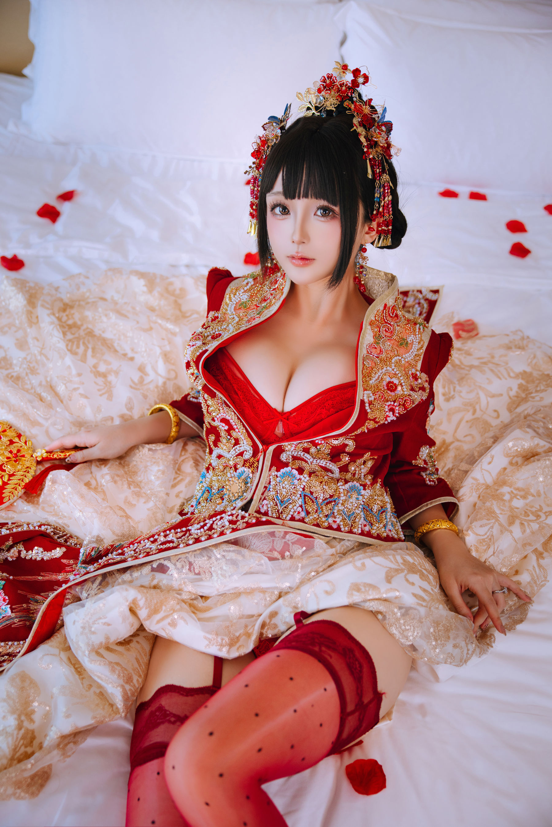 Cosplay 日奈娇 - 洞房花烛/(180P)