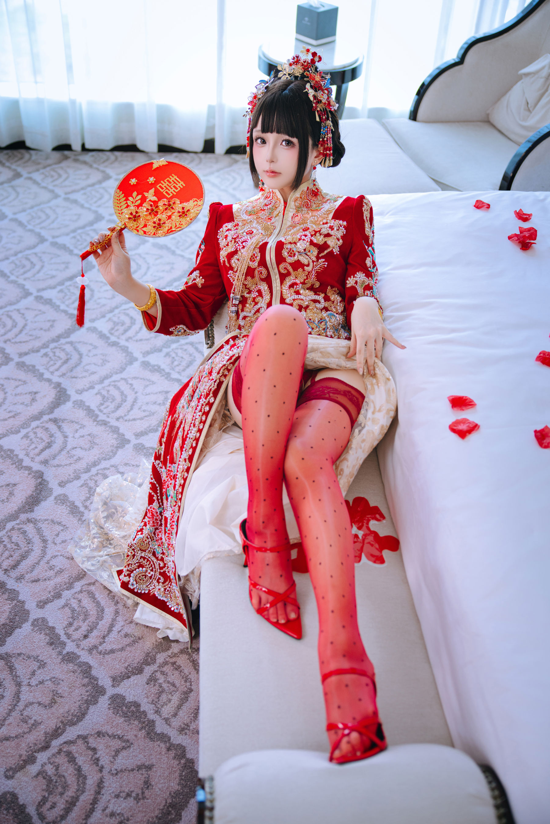 Cosplay 日奈娇 - 洞房花烛/(180P)