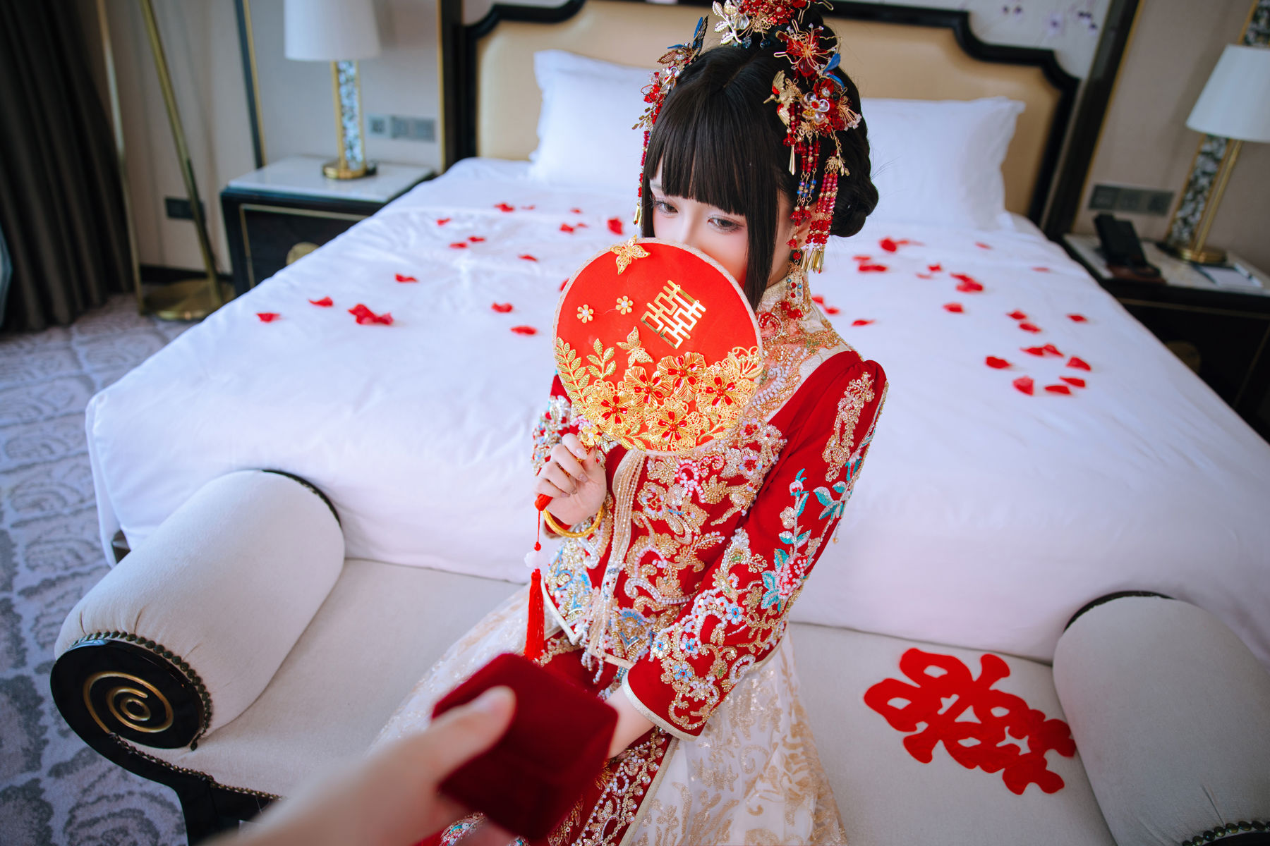 Cosplay 日奈娇 - 洞房花烛/(180P)