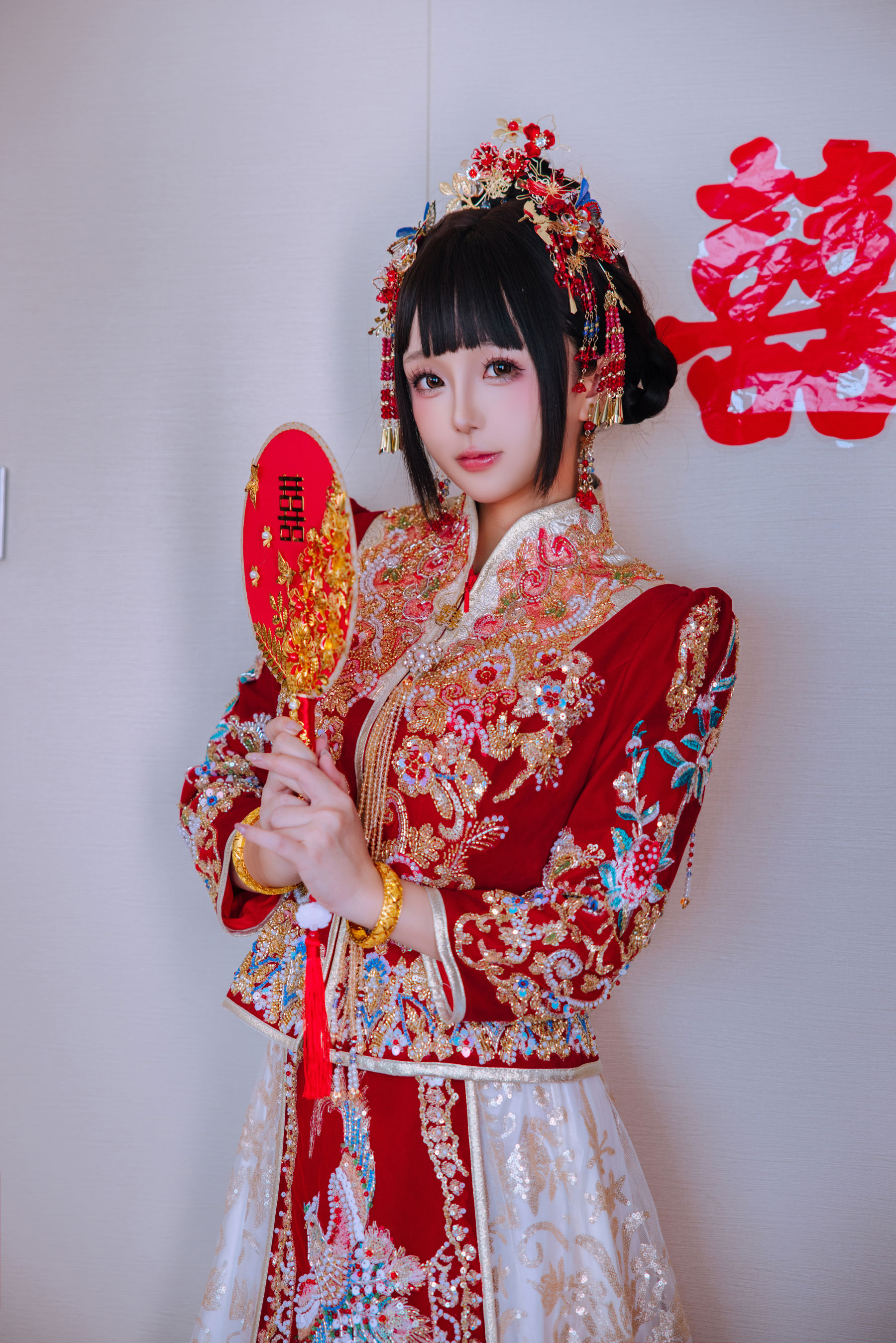 Cosplay 日奈娇 - 洞房花烛/(180P)