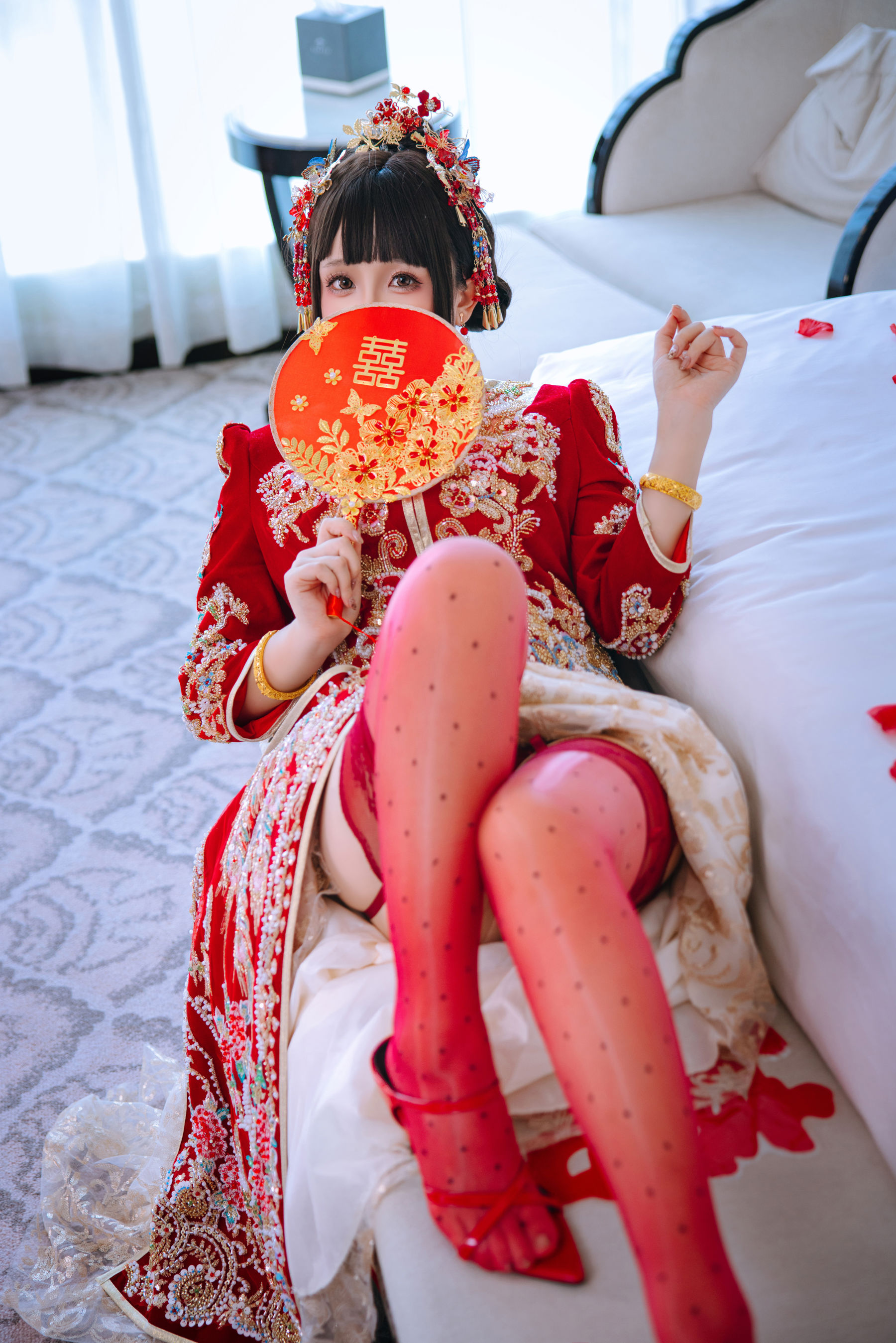 Cosplay 日奈娇 - 洞房花烛/(180P)