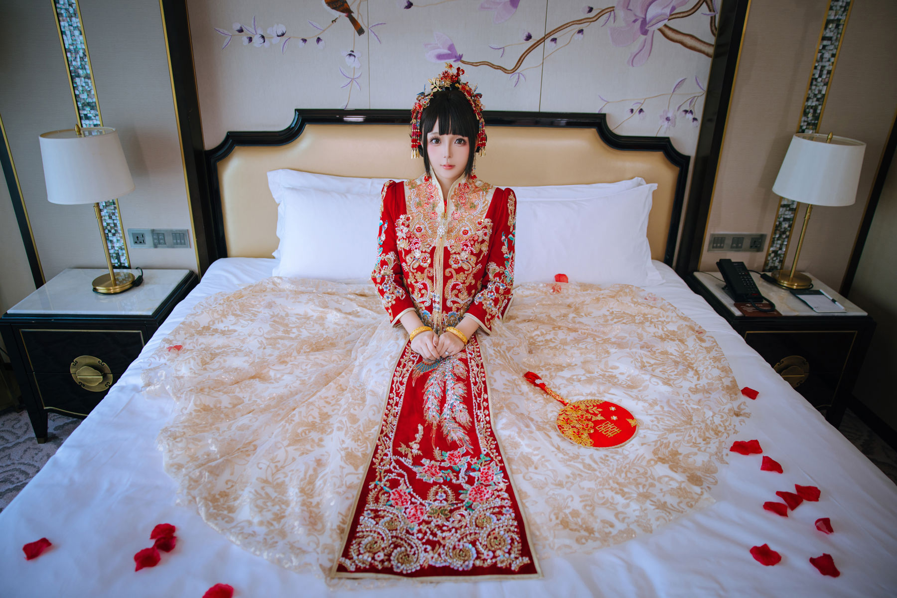 Cosplay 日奈娇 - 洞房花烛/(180P)