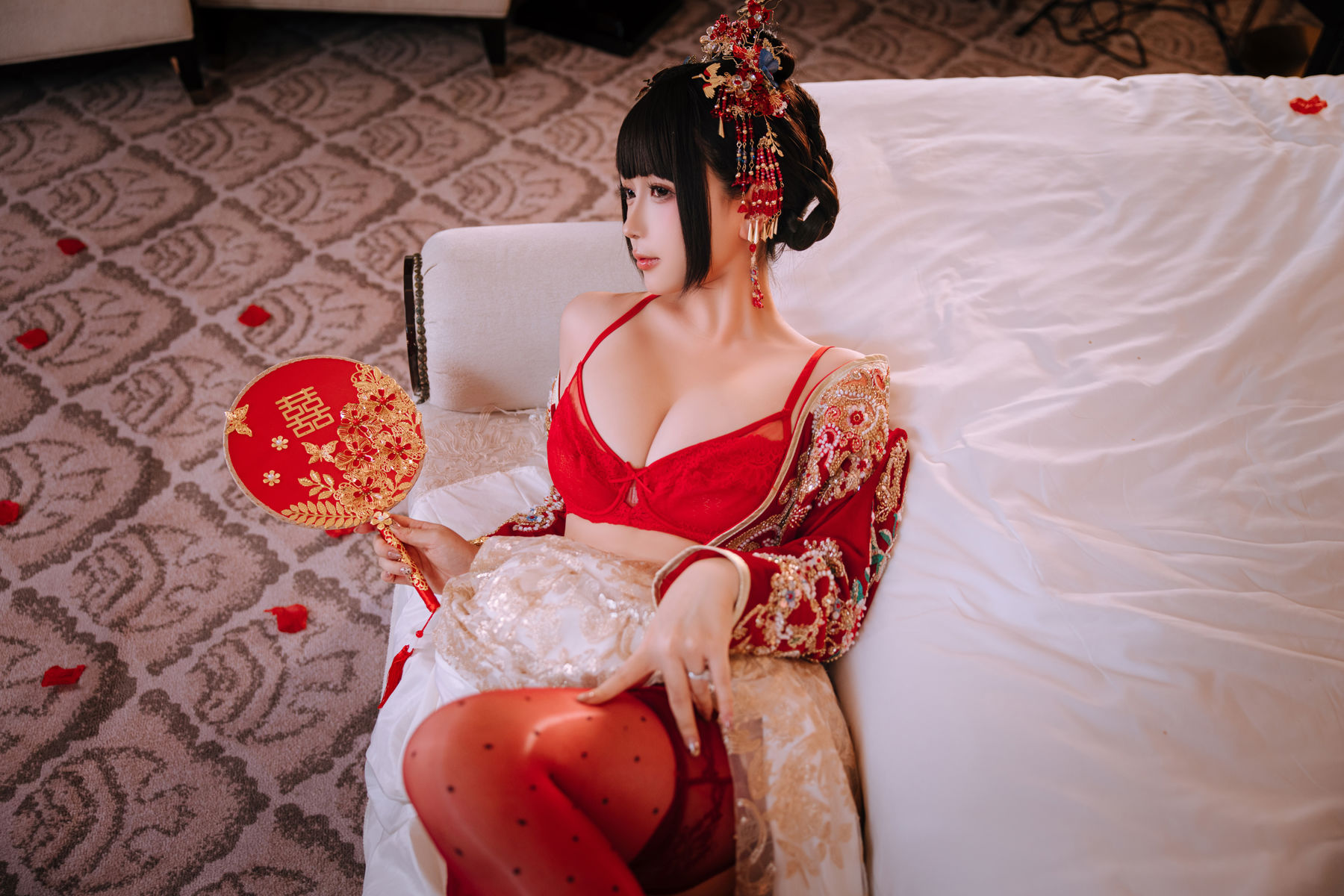 Cosplay 日奈娇 - 洞房花烛/(180P)