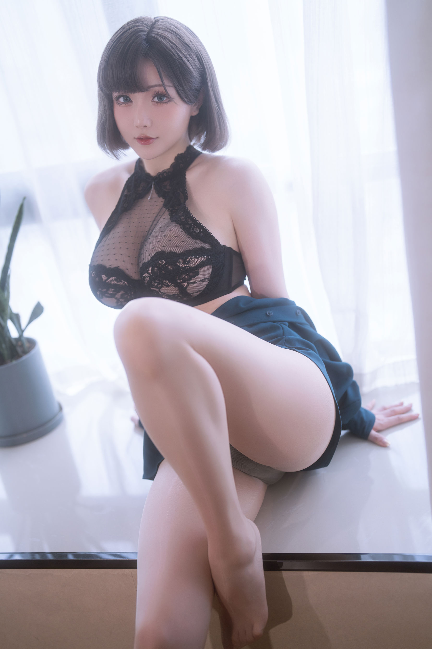 Coser小姐姐 星之迟迟 - 热心的邻居姐姐/(100P)