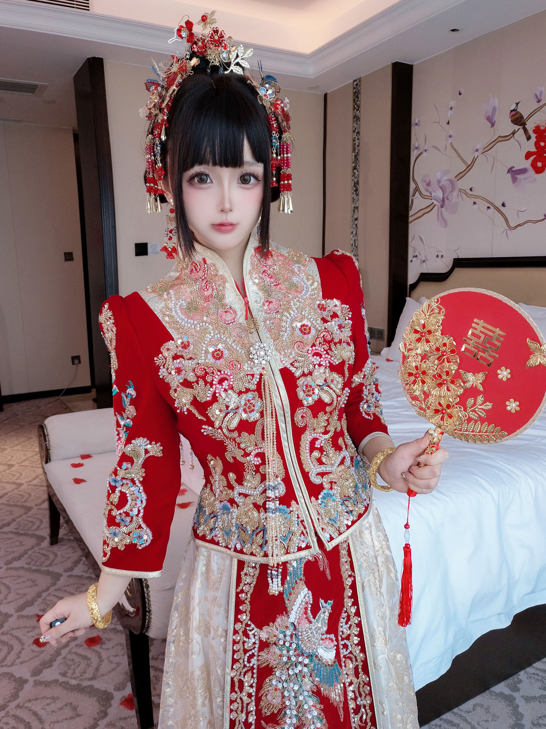 Cosplay 日奈娇 - 洞房花烛/(180P)