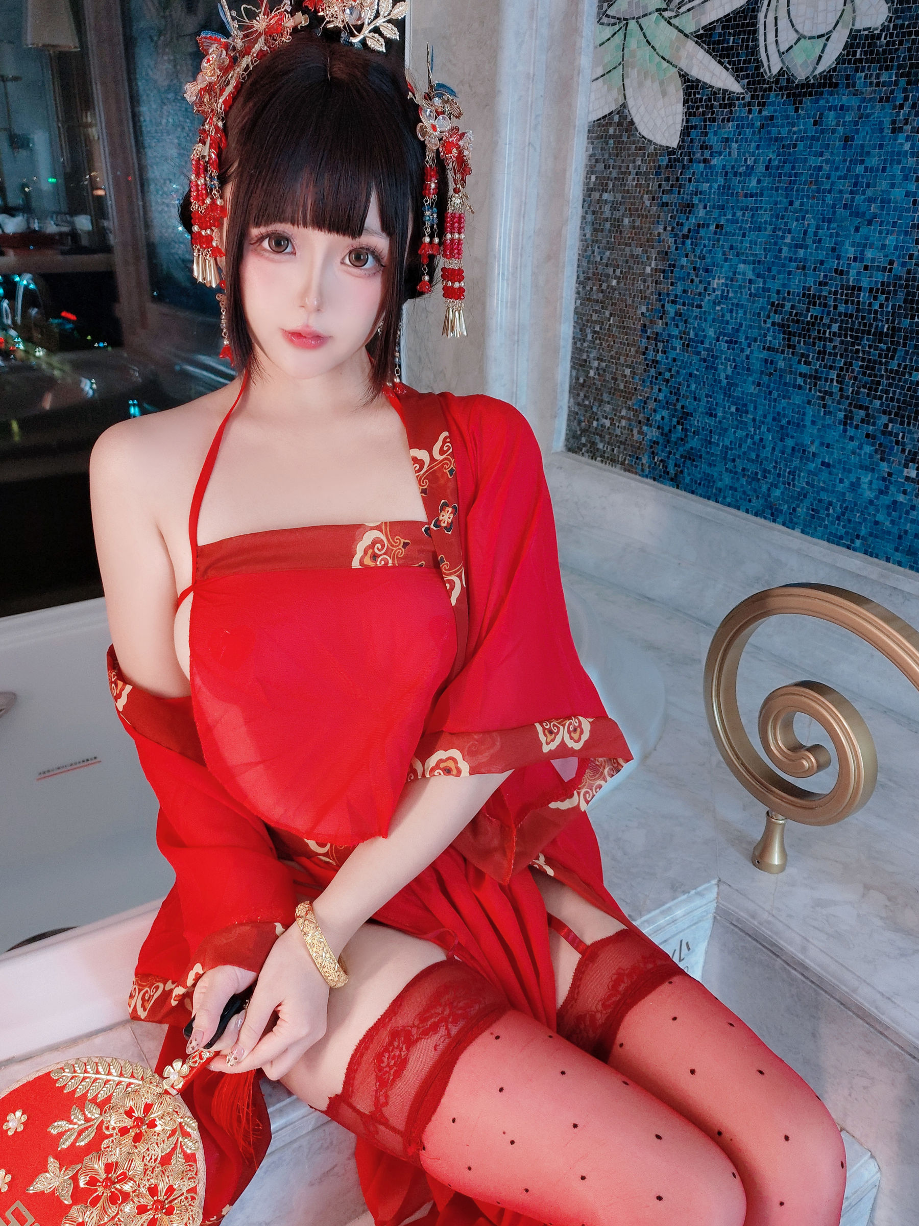 Cosplay 日奈娇 - 洞房花烛/(180P)