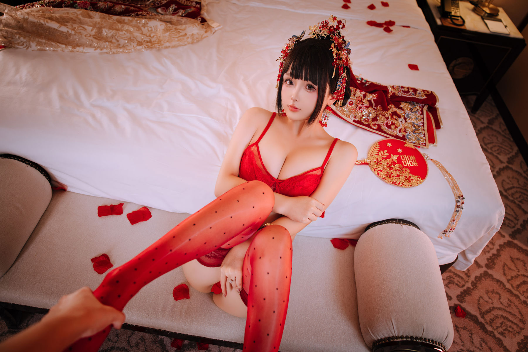 Cosplay 日奈娇 - 洞房花烛/(180P)