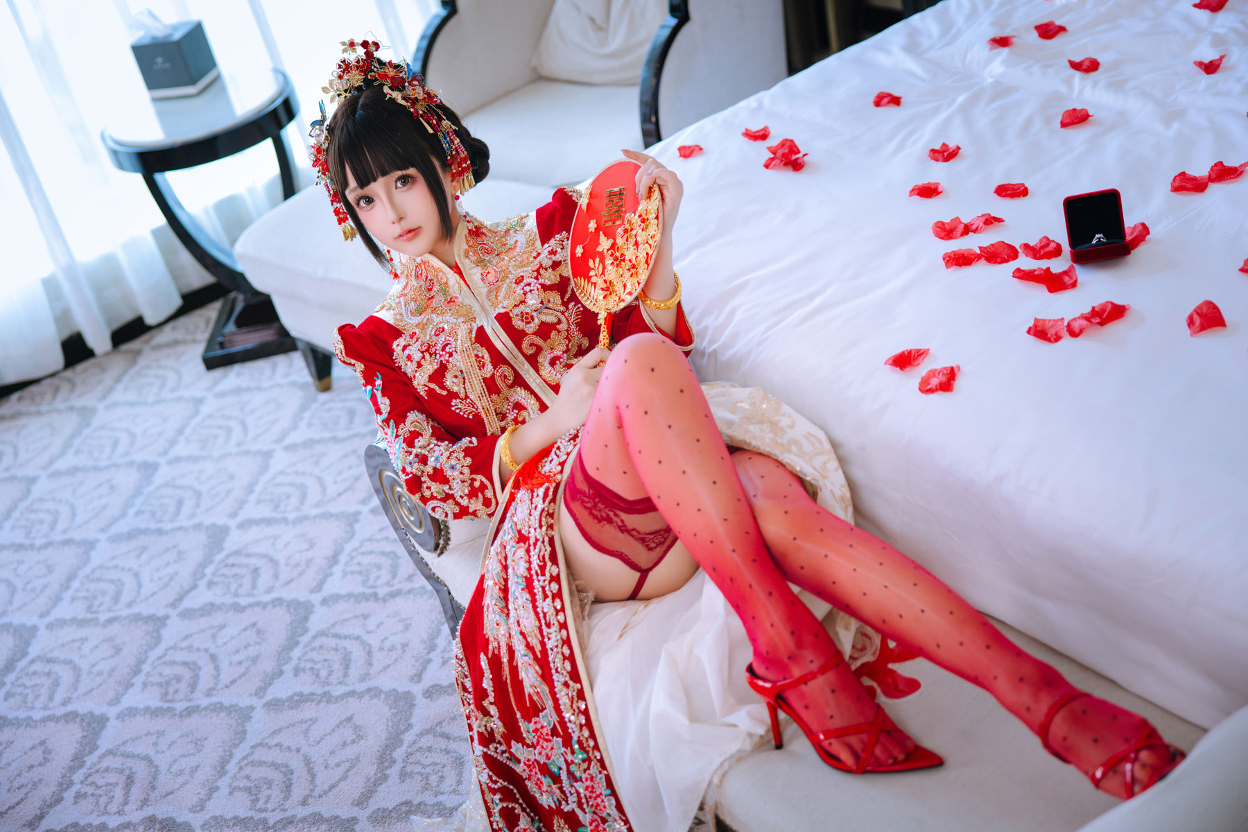 Cosplay 日奈娇 - 洞房花烛/(180P)