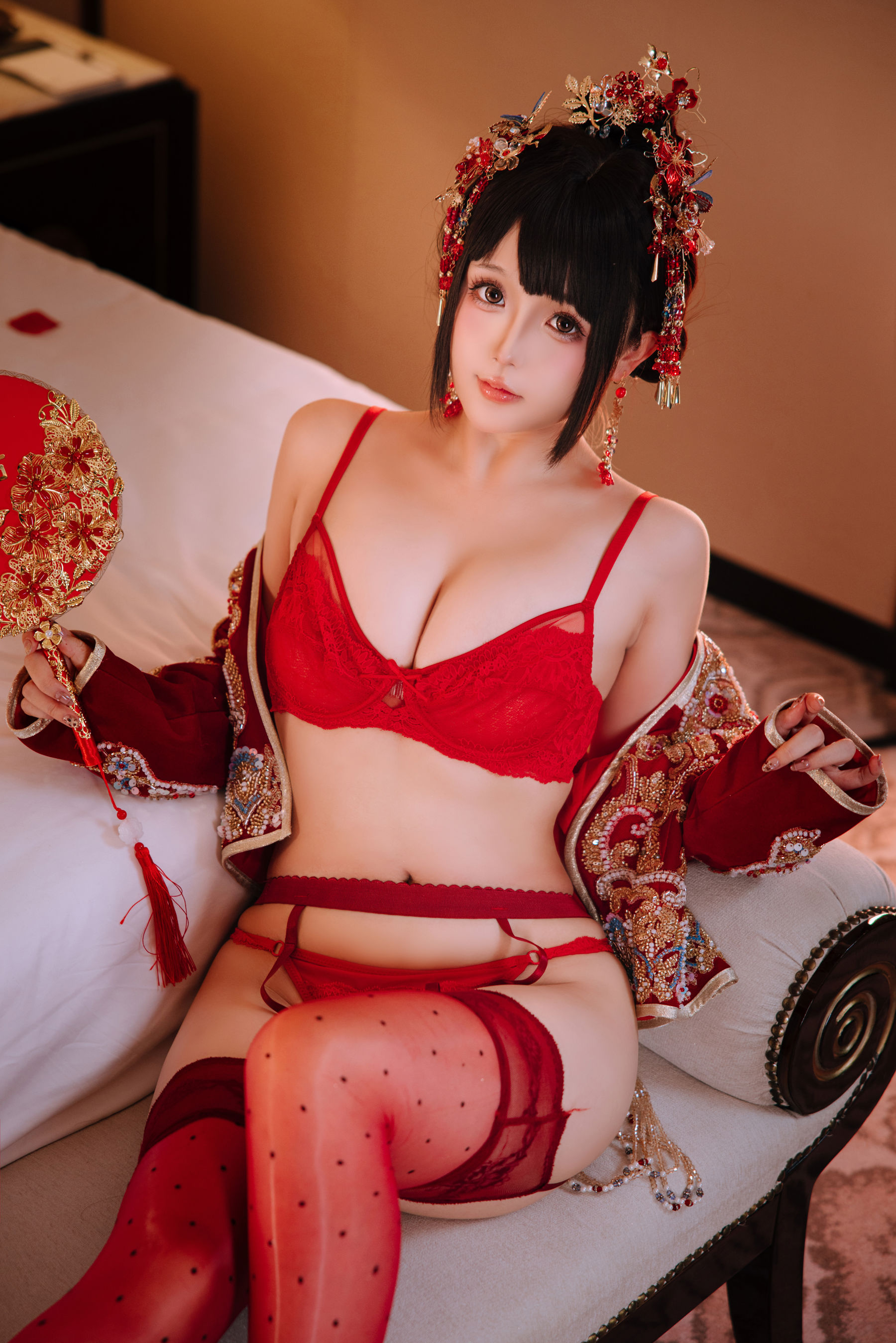 Cosplay 日奈娇 - 洞房花烛/(180P)