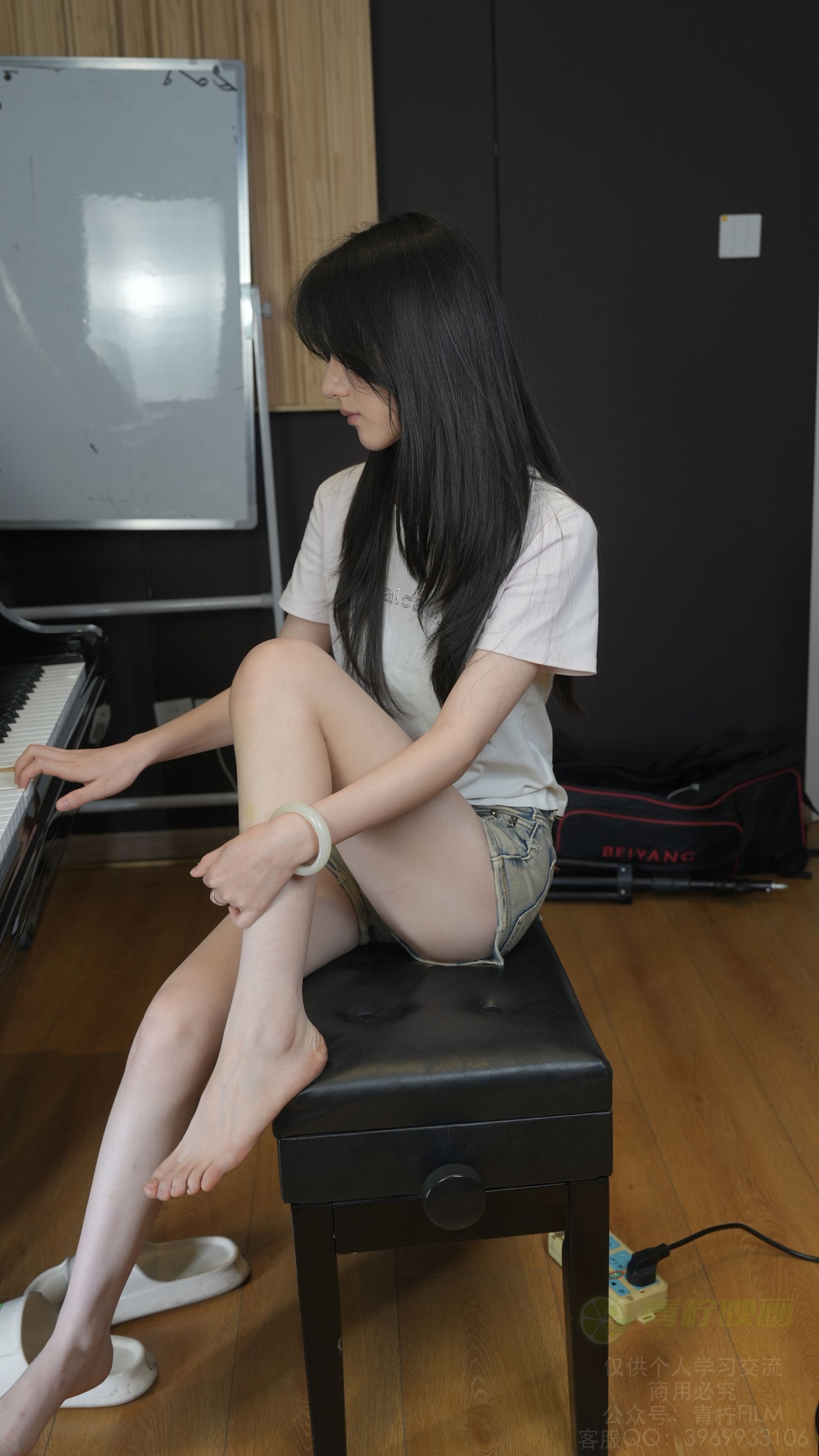 青柠映画 - 阿慌 琴房秀玉足/(265P)