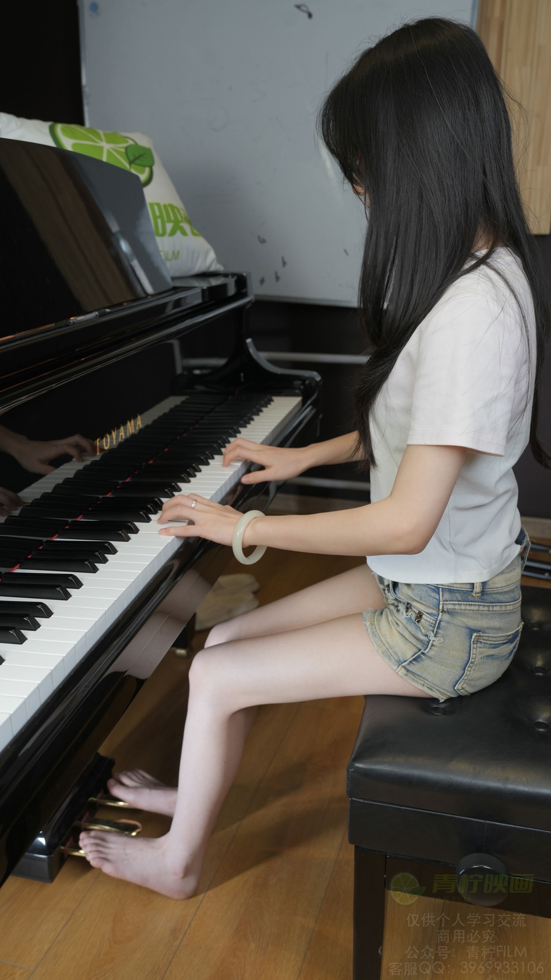 青柠映画 - 阿慌 琴房秀玉足/(265P)