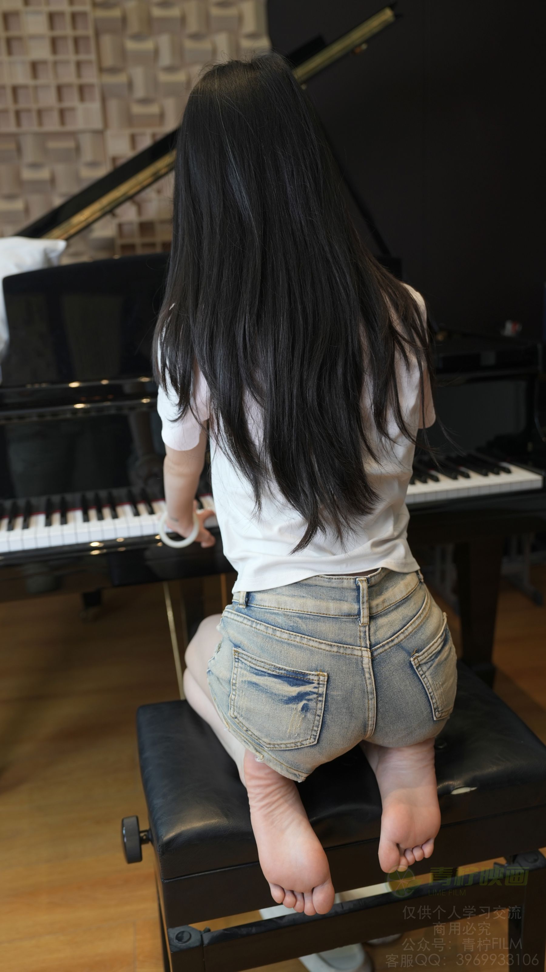 青柠映画 - 阿慌 琴房秀玉足/(265P)