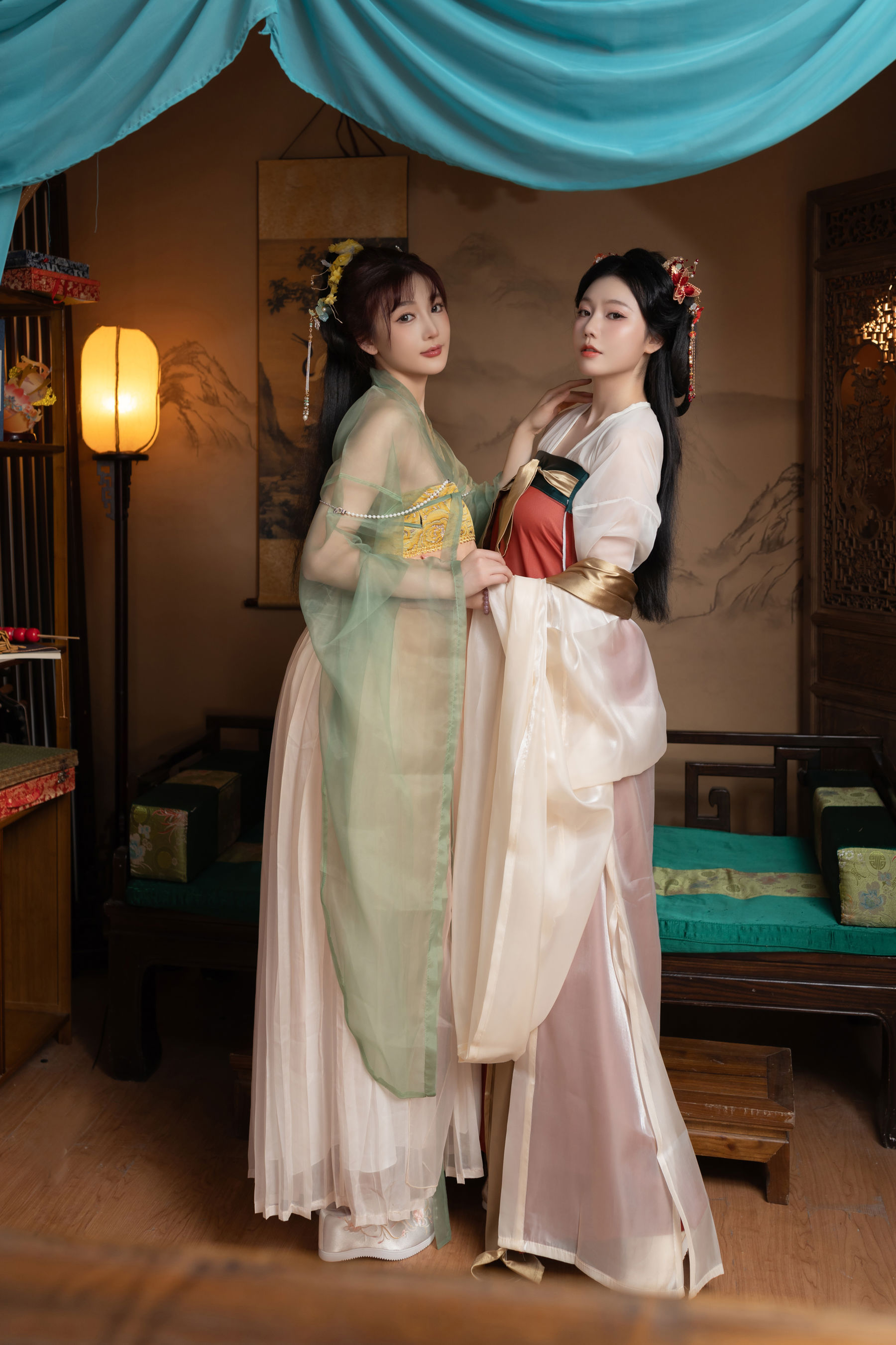 陆萱萱&安然 - 闺蜜古装/(105P)