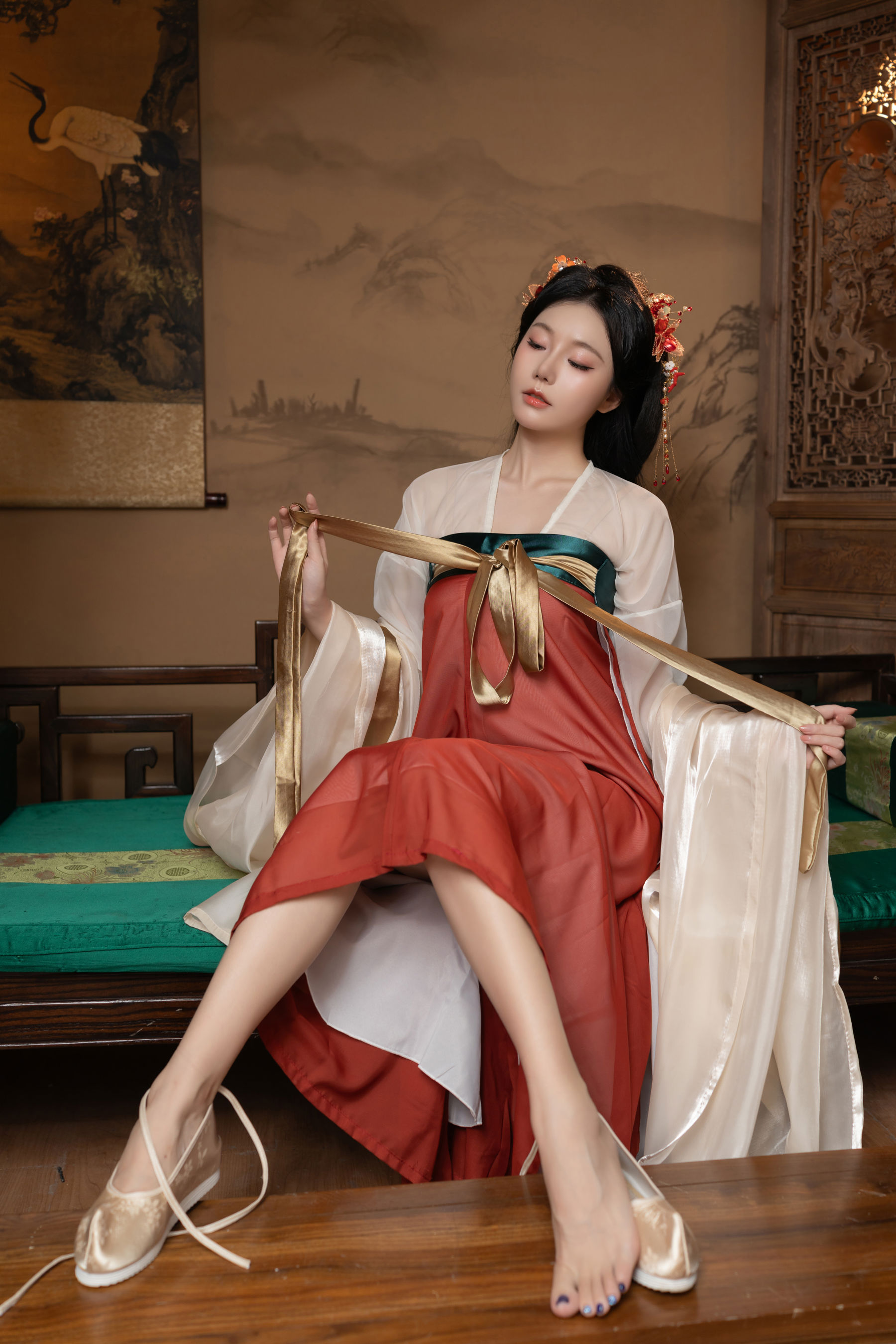 陆萱萱&安然 - 闺蜜古装/(105P)