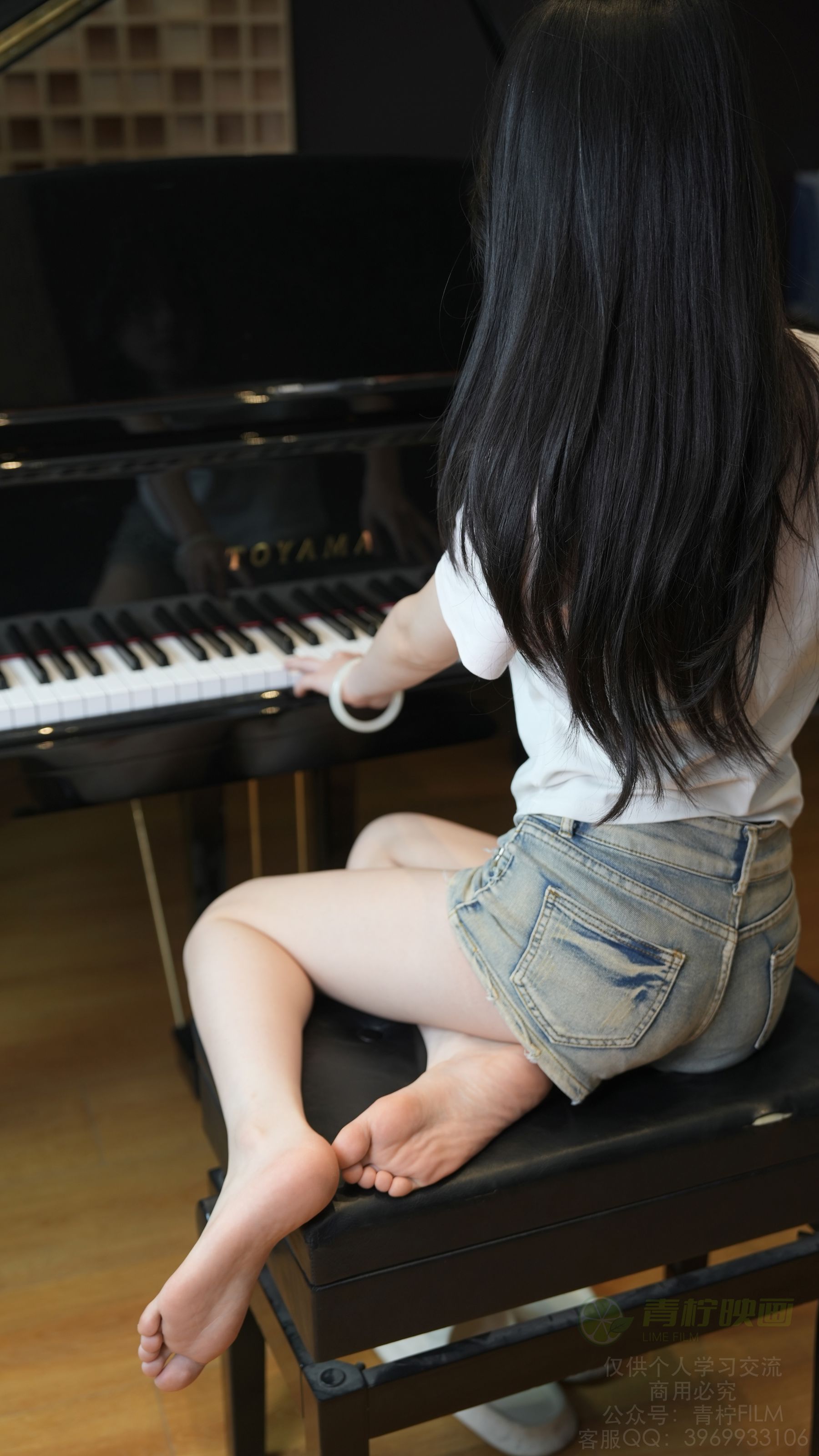 青柠映画 - 阿慌 琴房秀玉足/(265P)