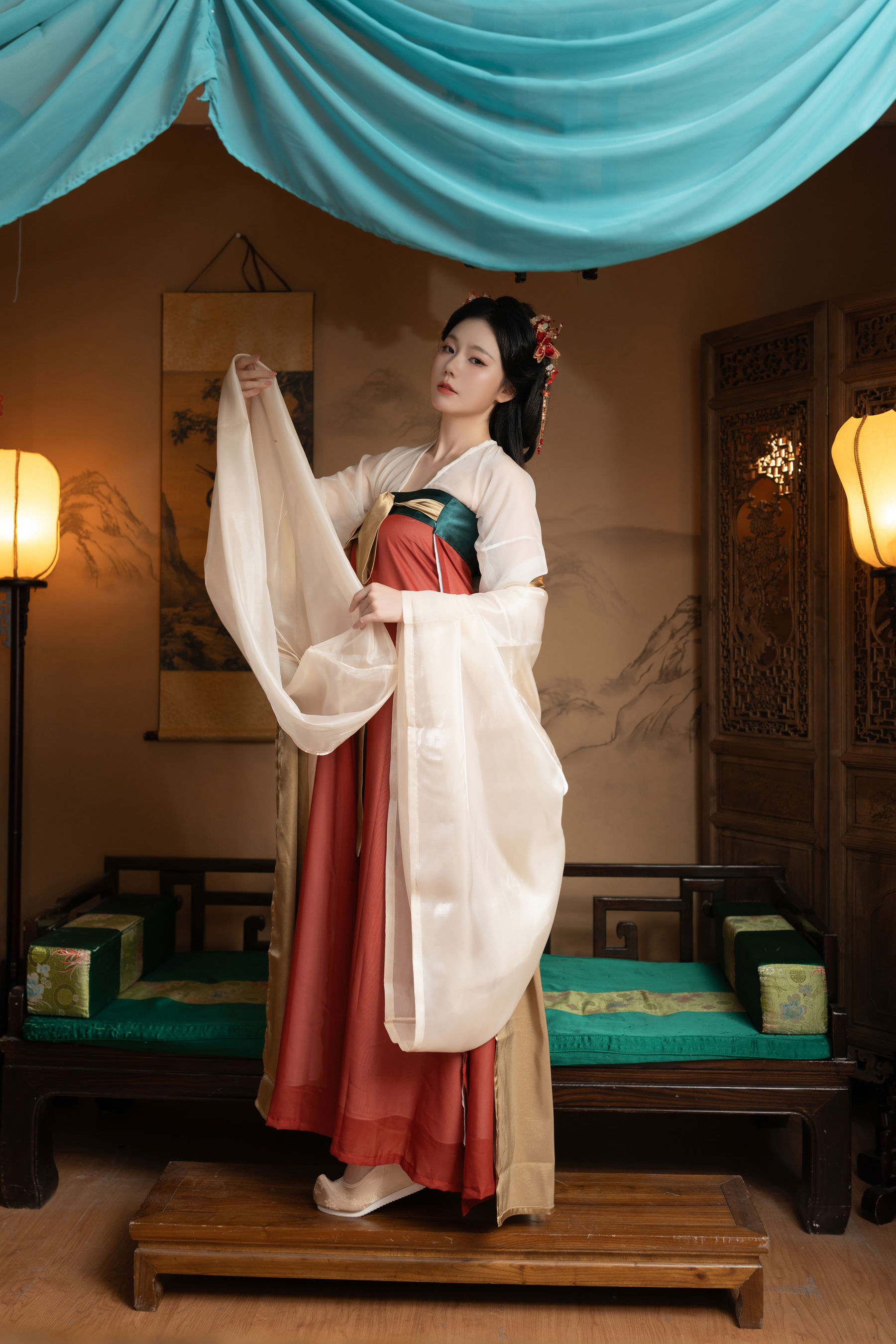 陆萱萱&安然 - 闺蜜古装/(105P)