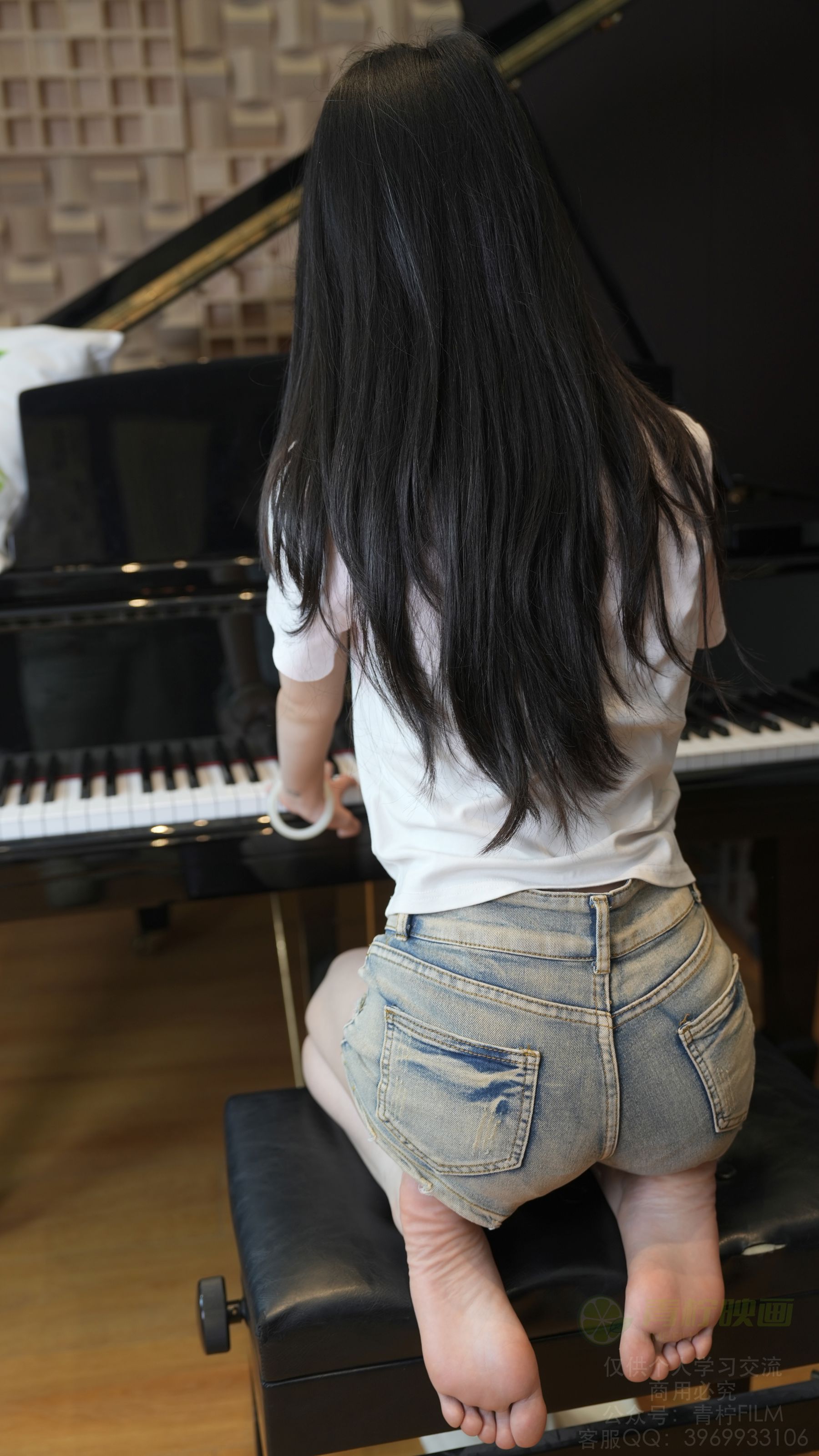 青柠映画 - 阿慌 琴房秀玉足/(265P)