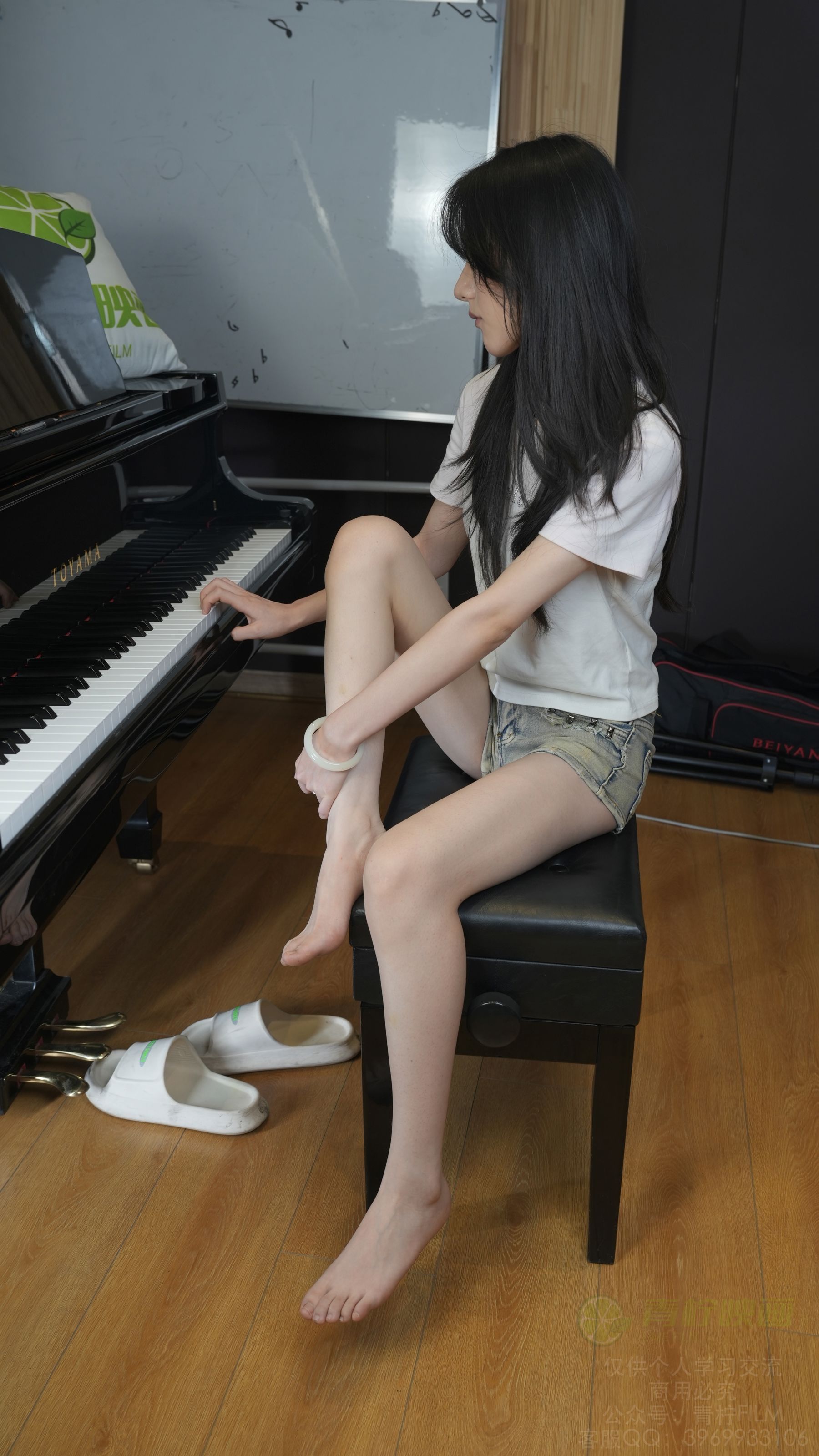 青柠映画 - 阿慌 琴房秀玉足/(265P)