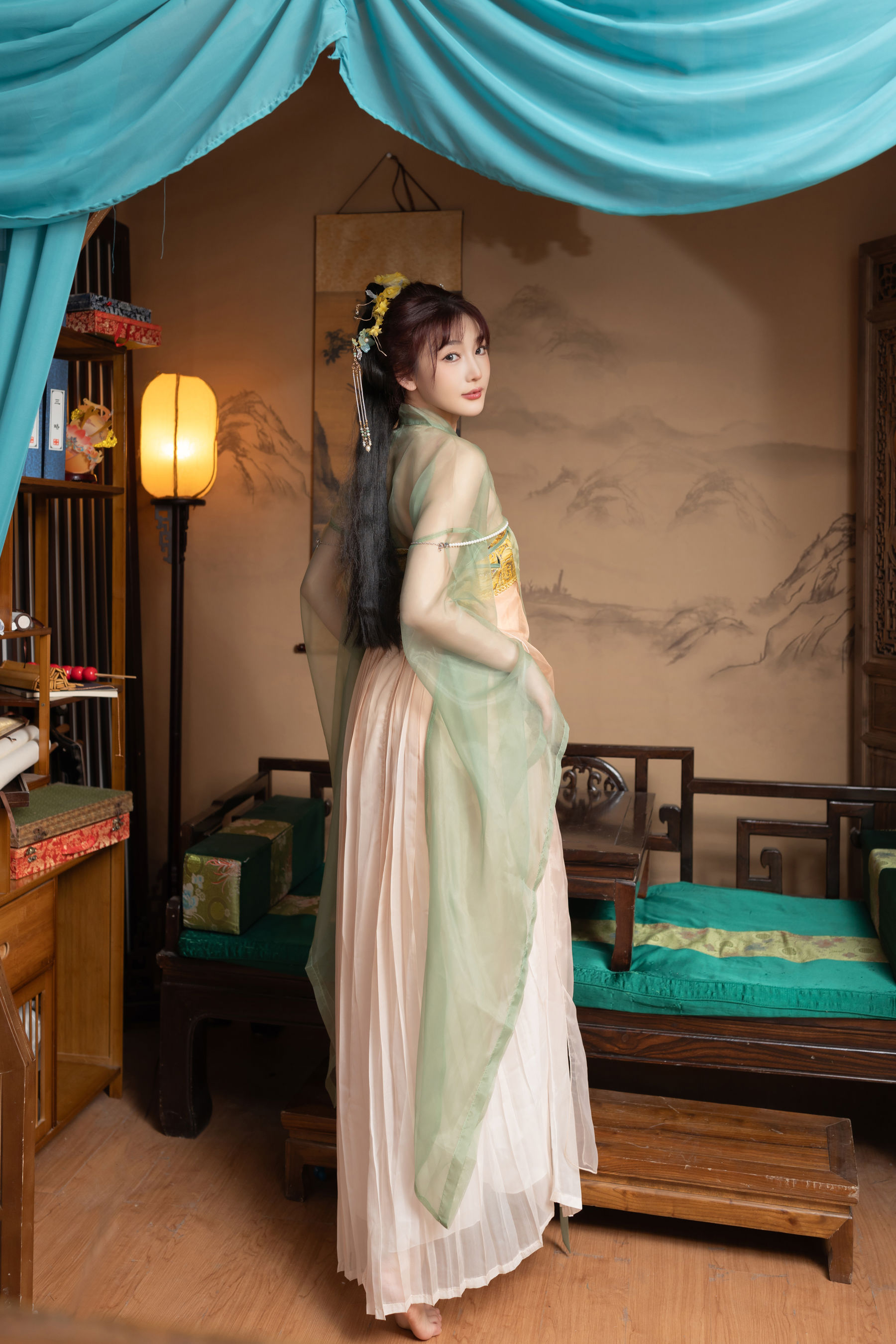 陆萱萱&安然 - 闺蜜古装/(105P)