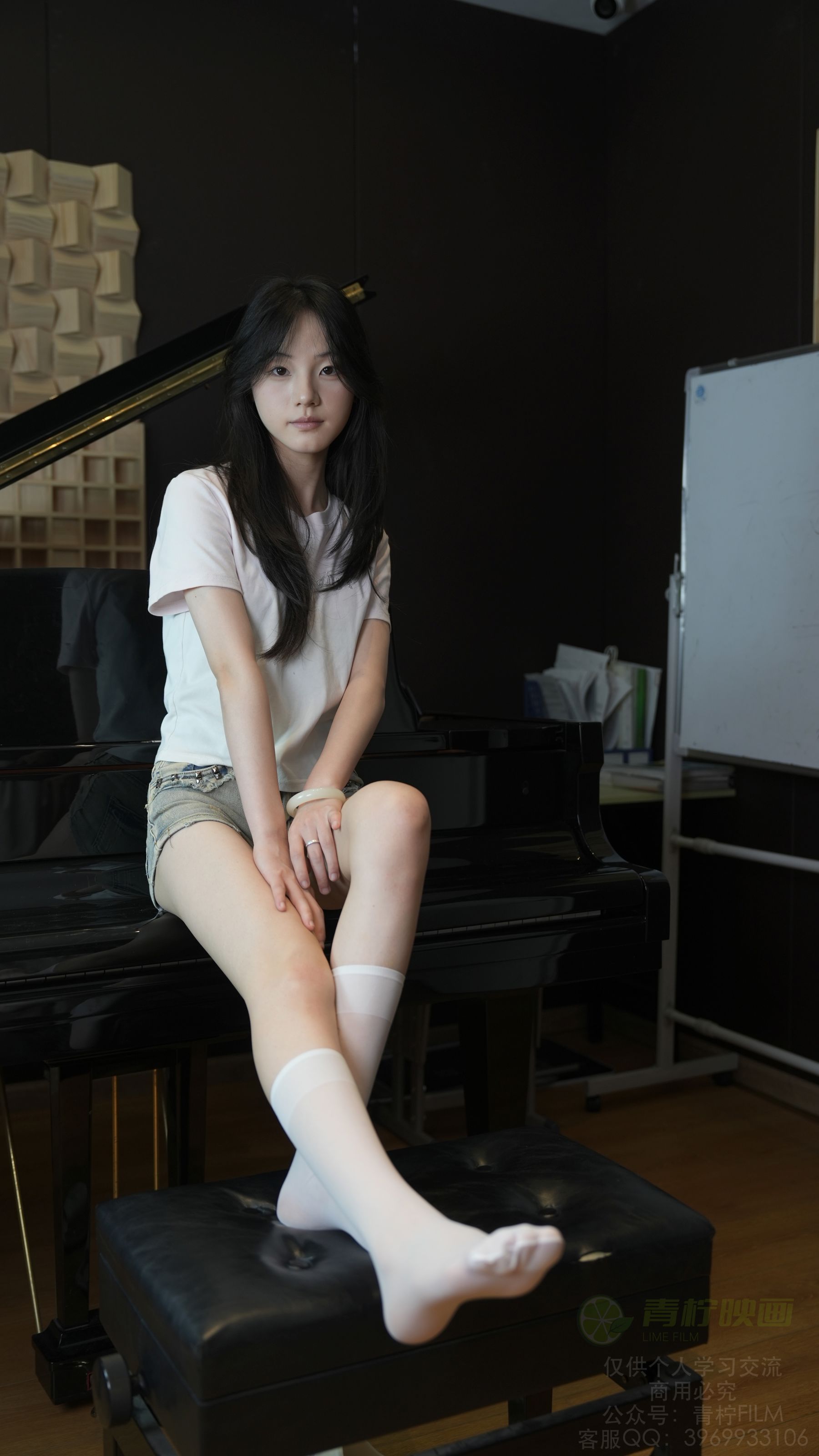 青柠映画 - 阿慌 琴房秀玉足/(265P)