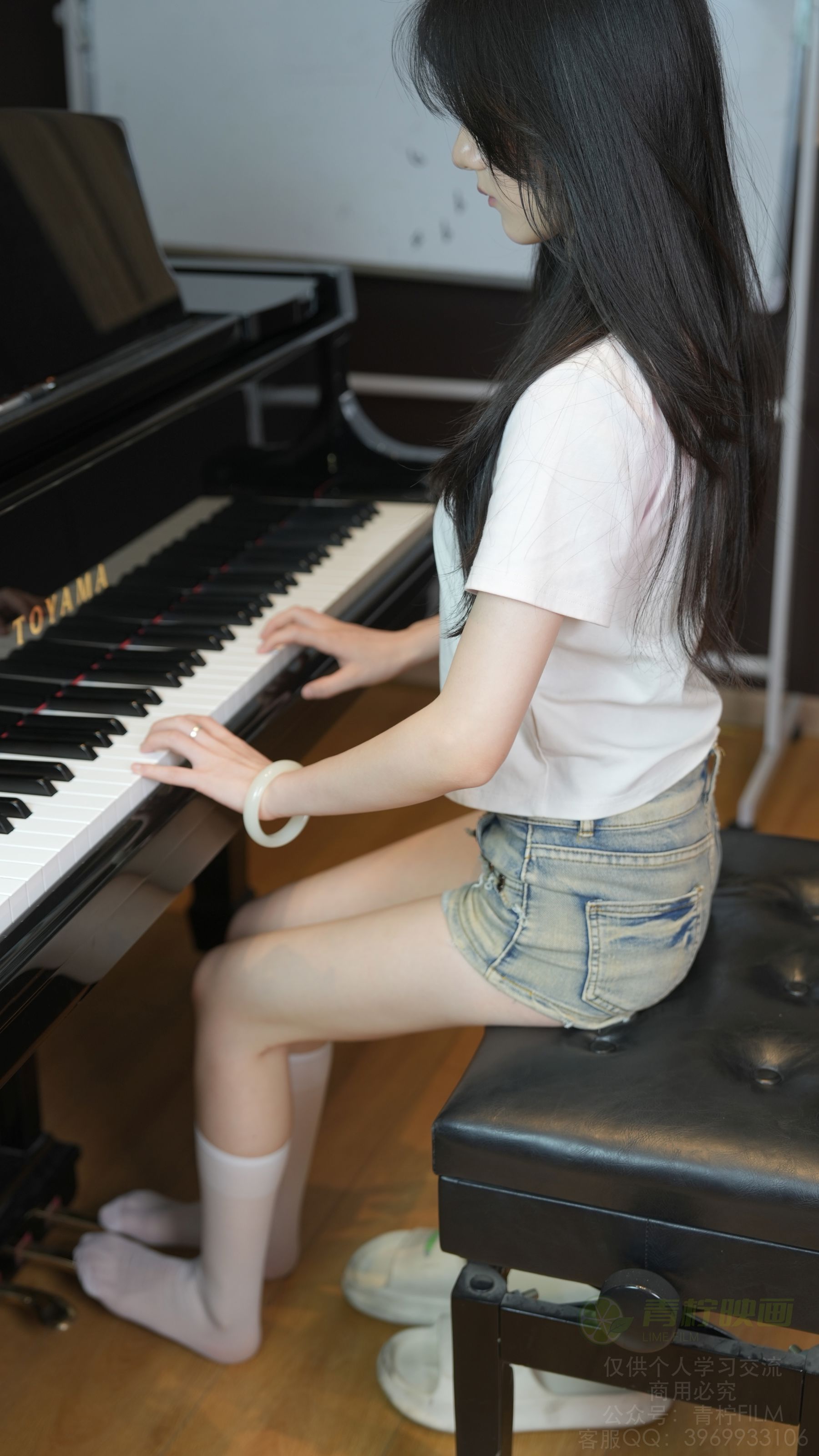 青柠映画 - 阿慌 琴房秀玉足/(265P)