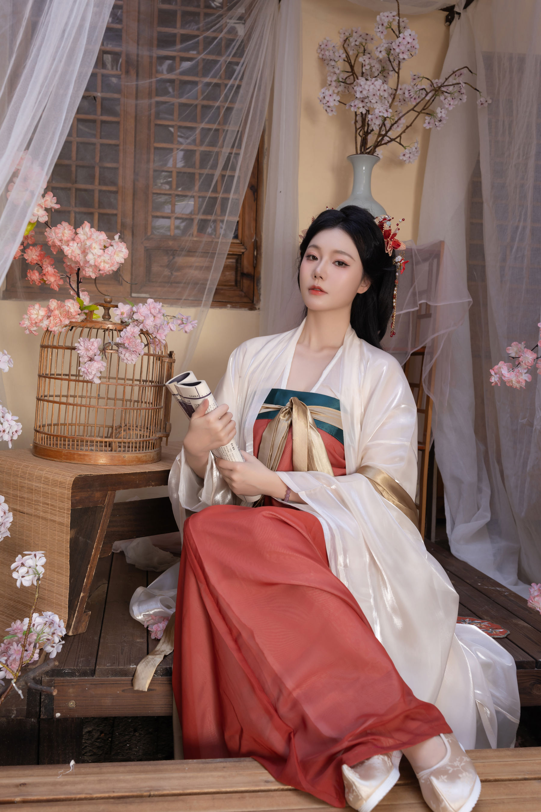 陆萱萱&安然 - 闺蜜古装/(105P)