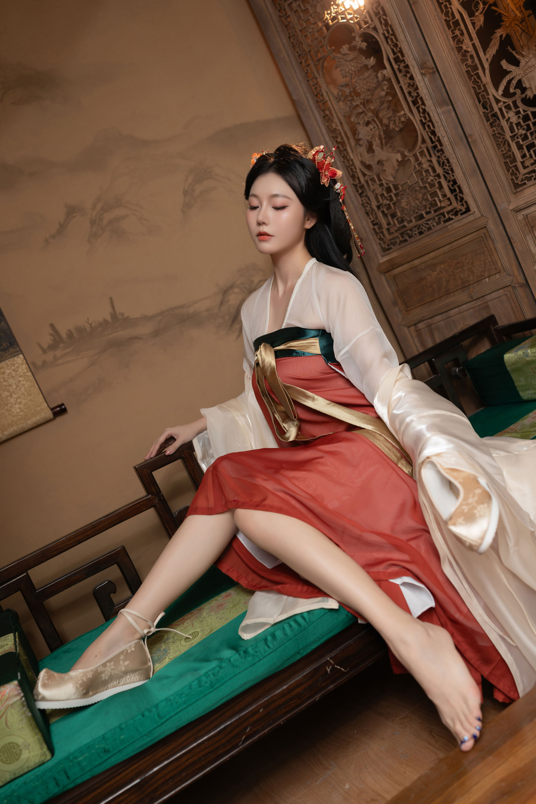 陆萱萱&安然 - 闺蜜古装/(105P)