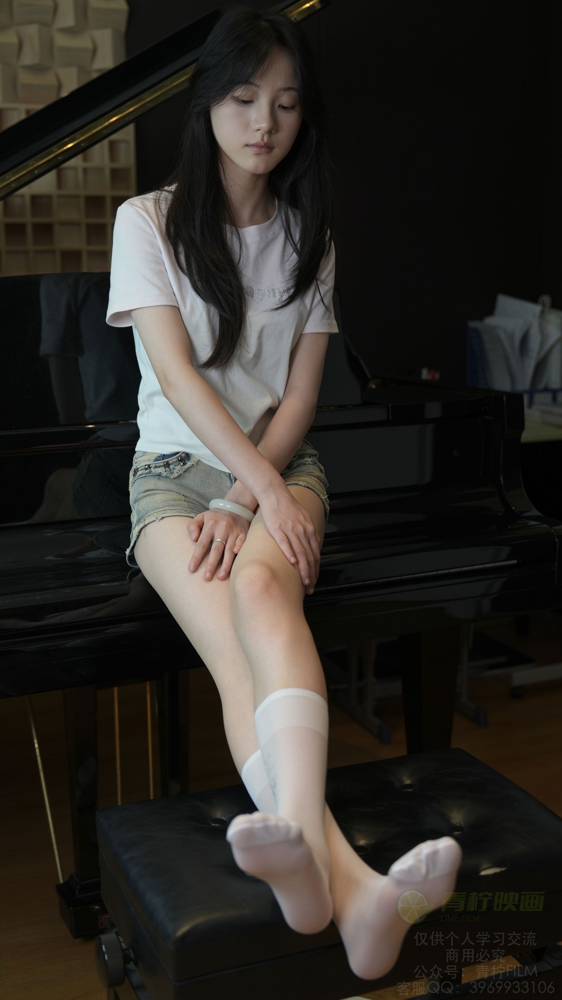 青柠映画 - 阿慌 琴房秀玉足/(265P)