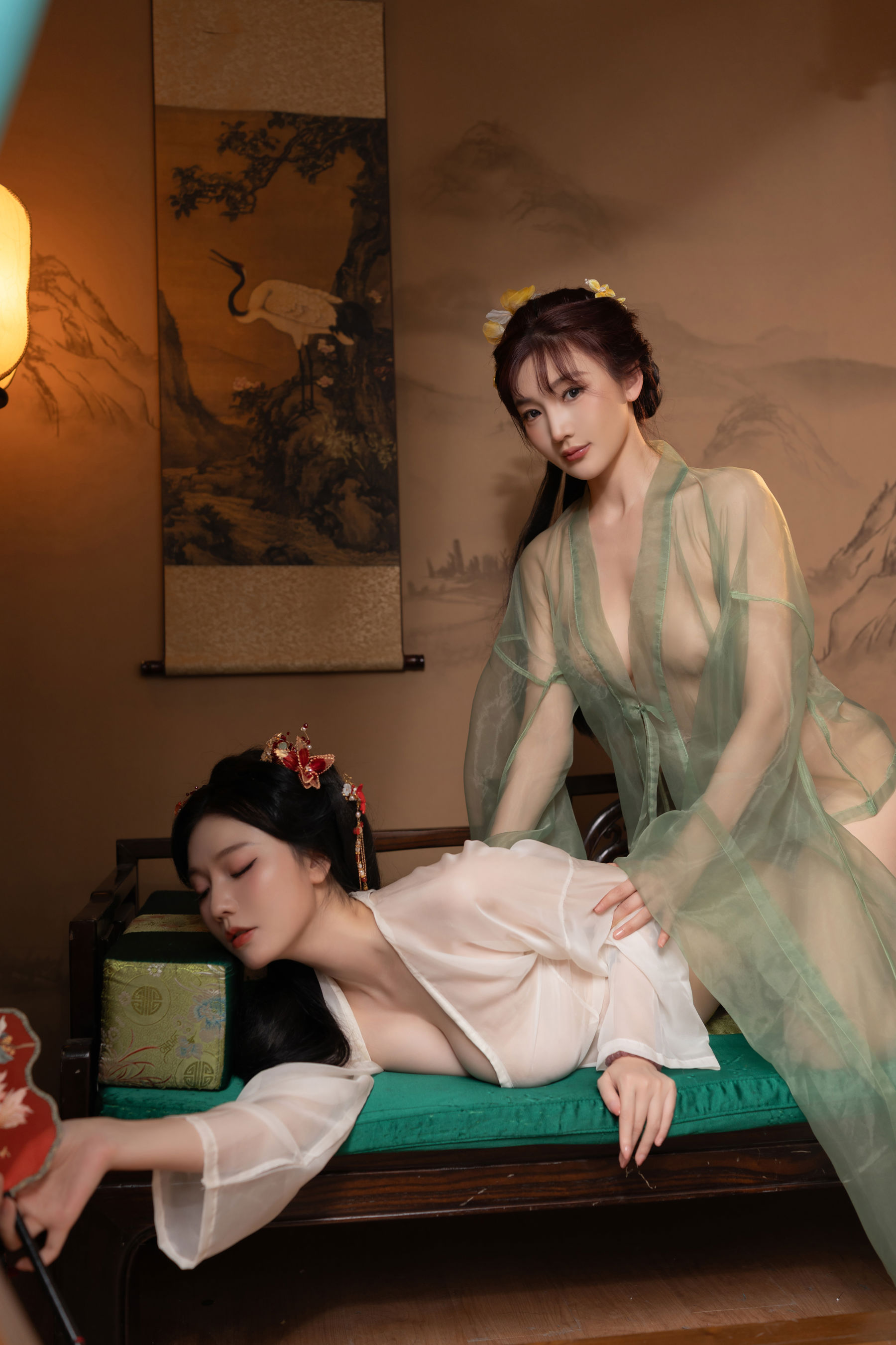 陆萱萱&安然 - 闺蜜古装/(105P)