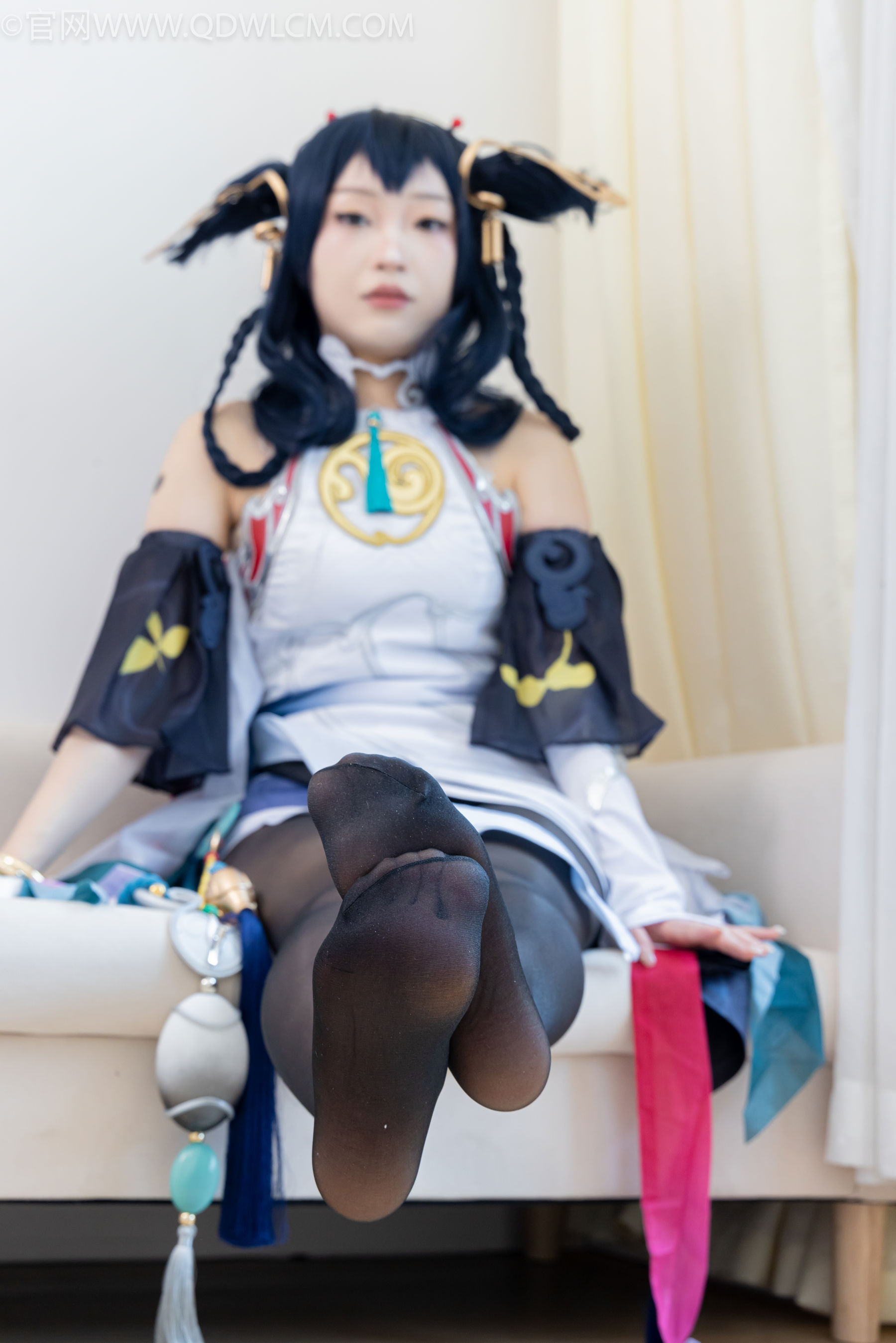 物恋传媒 No.2478 嘟嘟 - cos服、高跟凉鞋、薄白丝、薄黑丝/(183P)