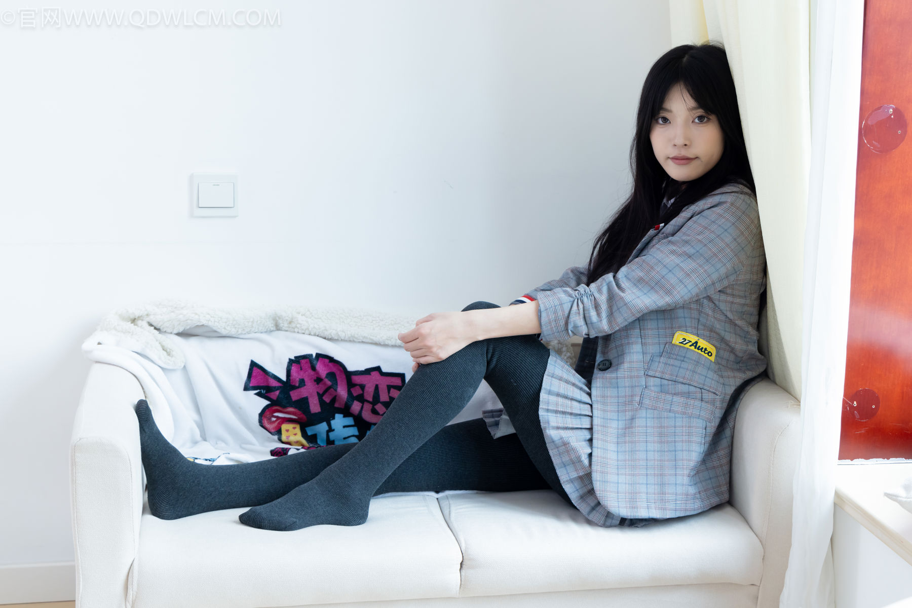 物恋传媒 No.2479 茯苓 - 皮鞋、厚灰连裤棉袜/(160P)