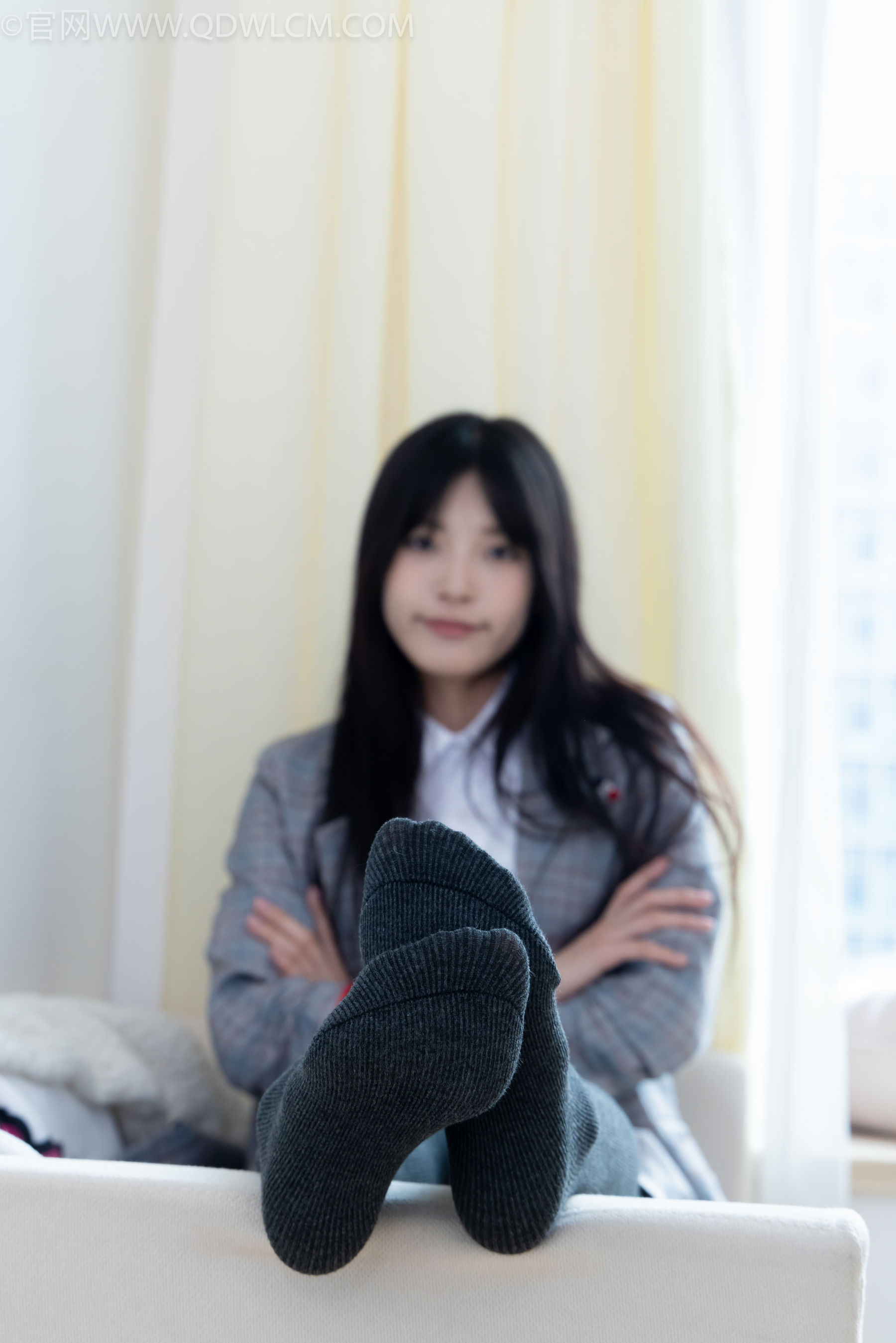 物恋传媒 No.2479 茯苓 - 皮鞋、厚灰连裤棉袜/(160P)