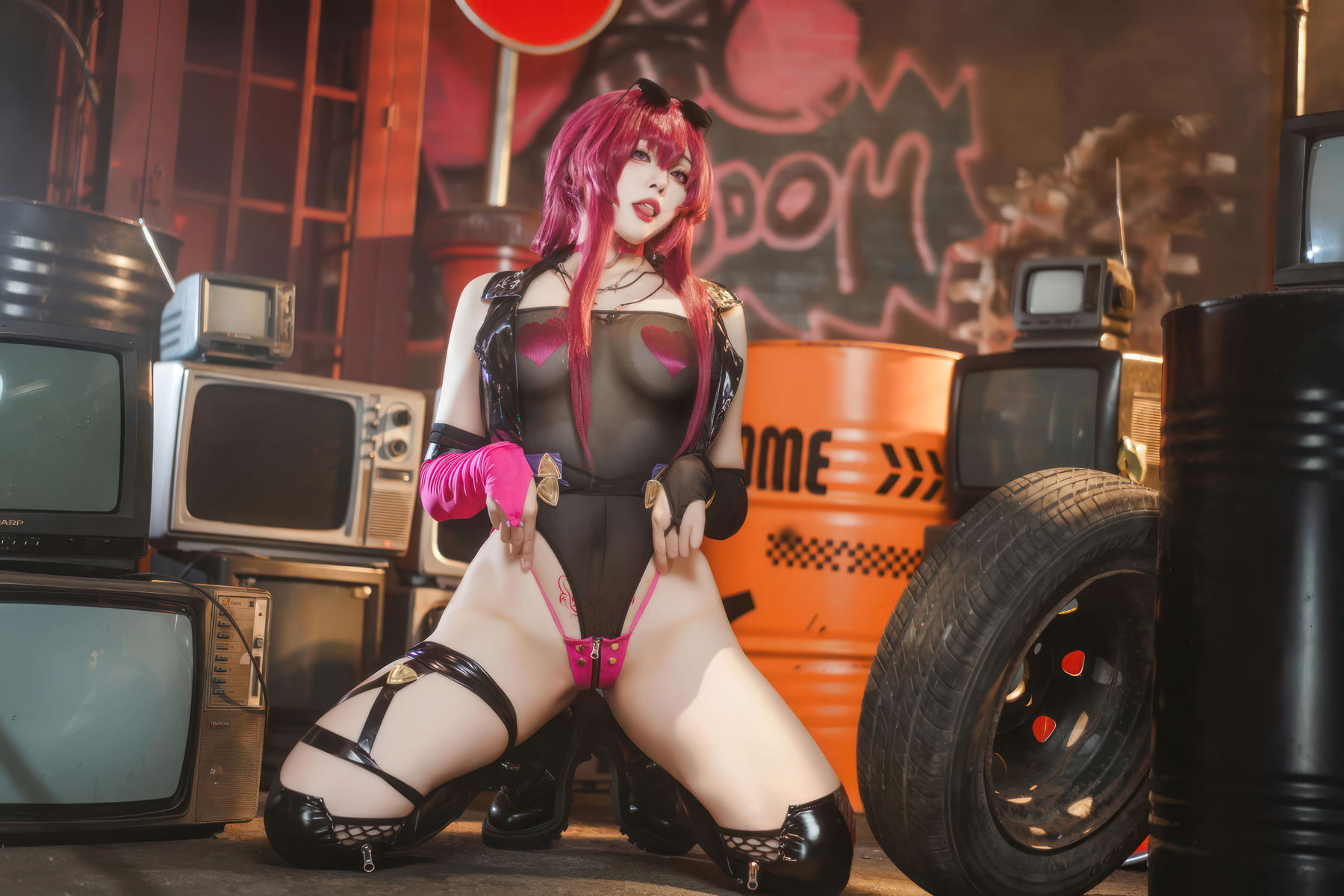 Natsuko夏夏子 - 崩坏 星穹铁道 卡芙卡 dishwasher同人/(62P)