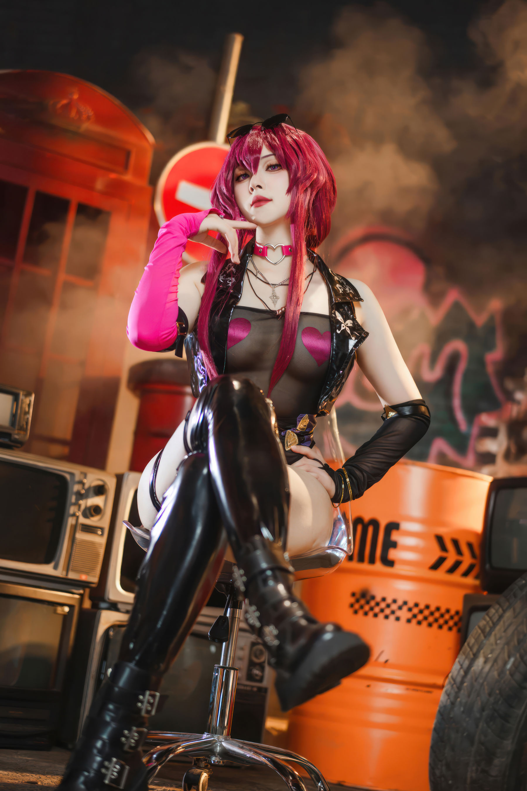 Natsuko夏夏子 - 崩坏 星穹铁道 卡芙卡 dishwasher同人/(62P)