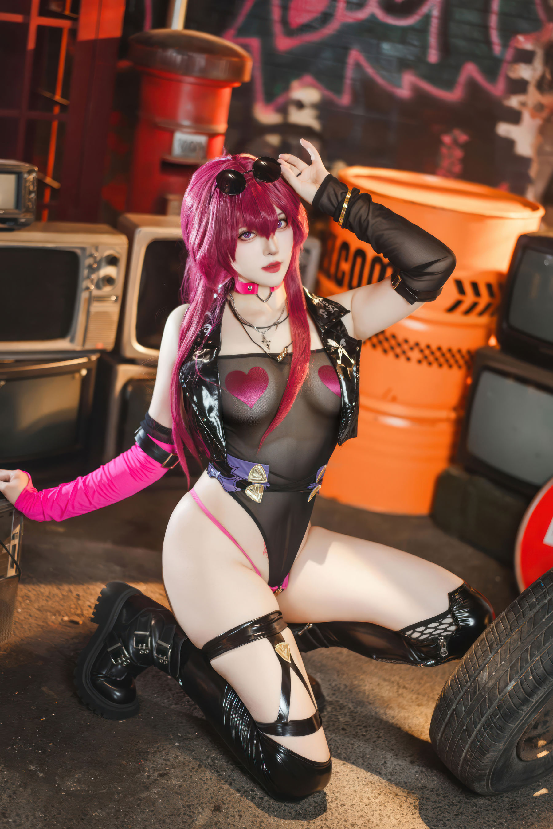 Natsuko夏夏子 - 崩坏 星穹铁道 卡芙卡 dishwasher同人/(62P)