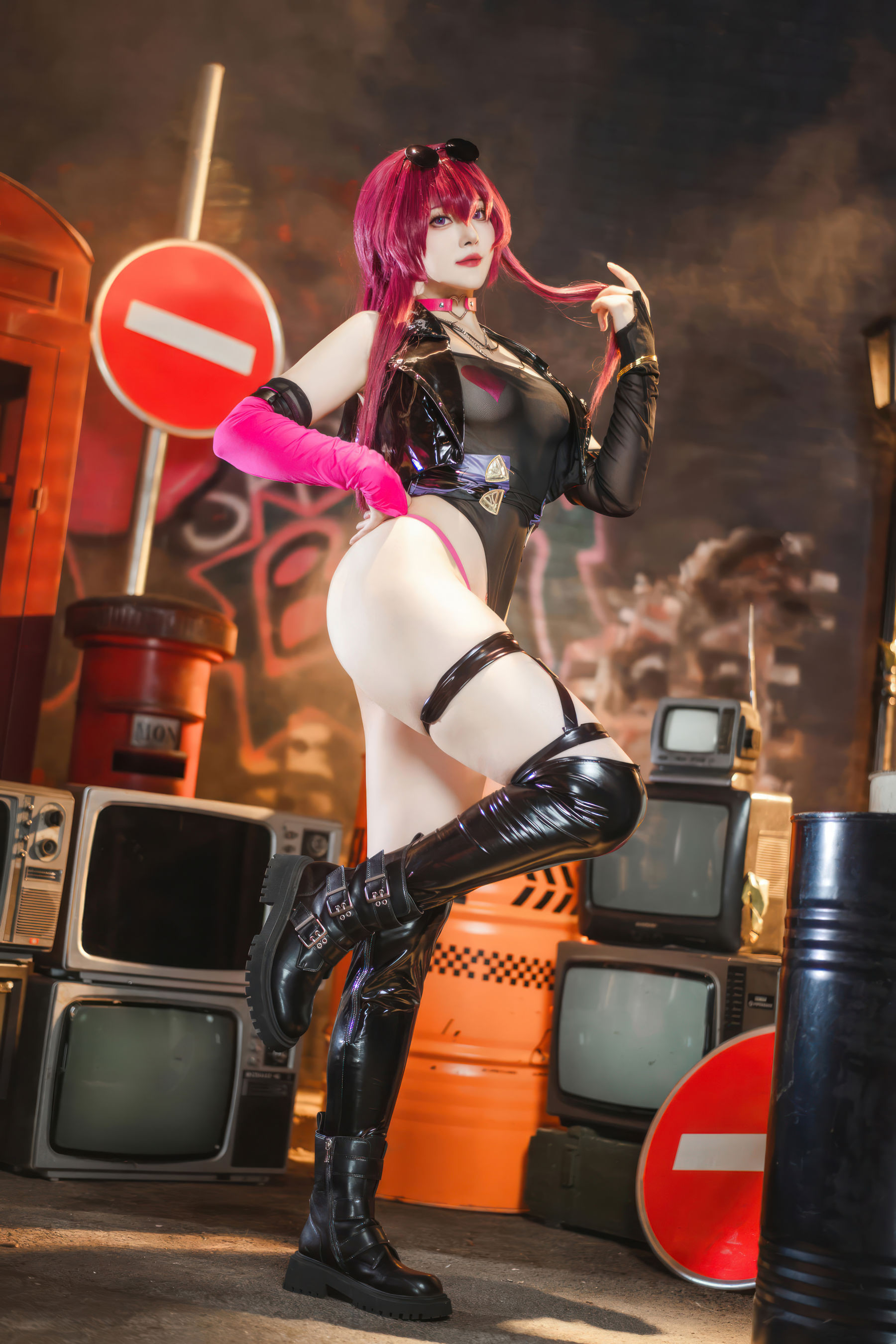 Natsuko夏夏子 - 崩坏 星穹铁道 卡芙卡 dishwasher同人/(62P)