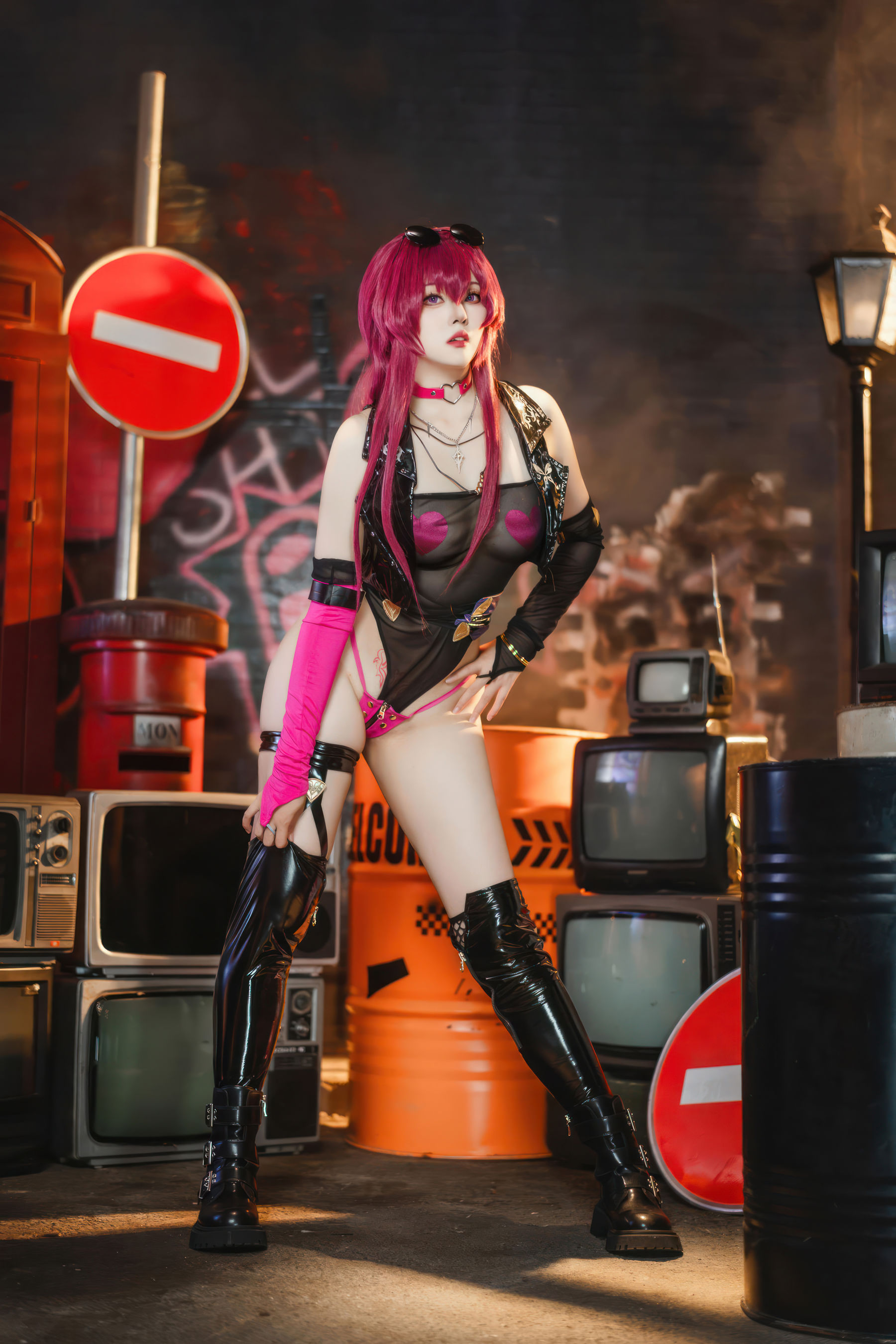 Natsuko夏夏子 - 崩坏 星穹铁道 卡芙卡 dishwasher同人/(62P)