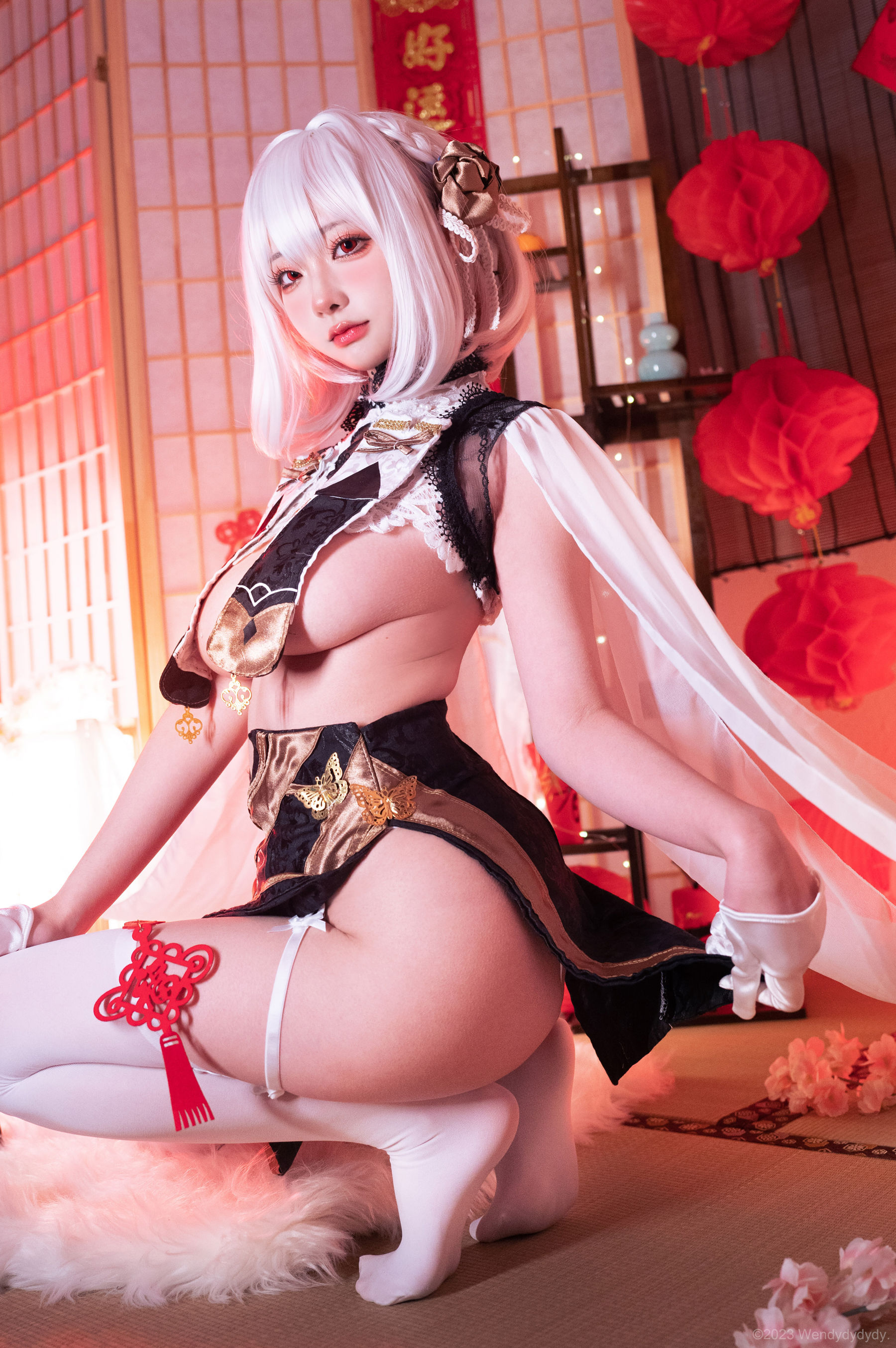 wendydydydy_酱油 - 碧蓝航线 天狼星旗袍/(18P)