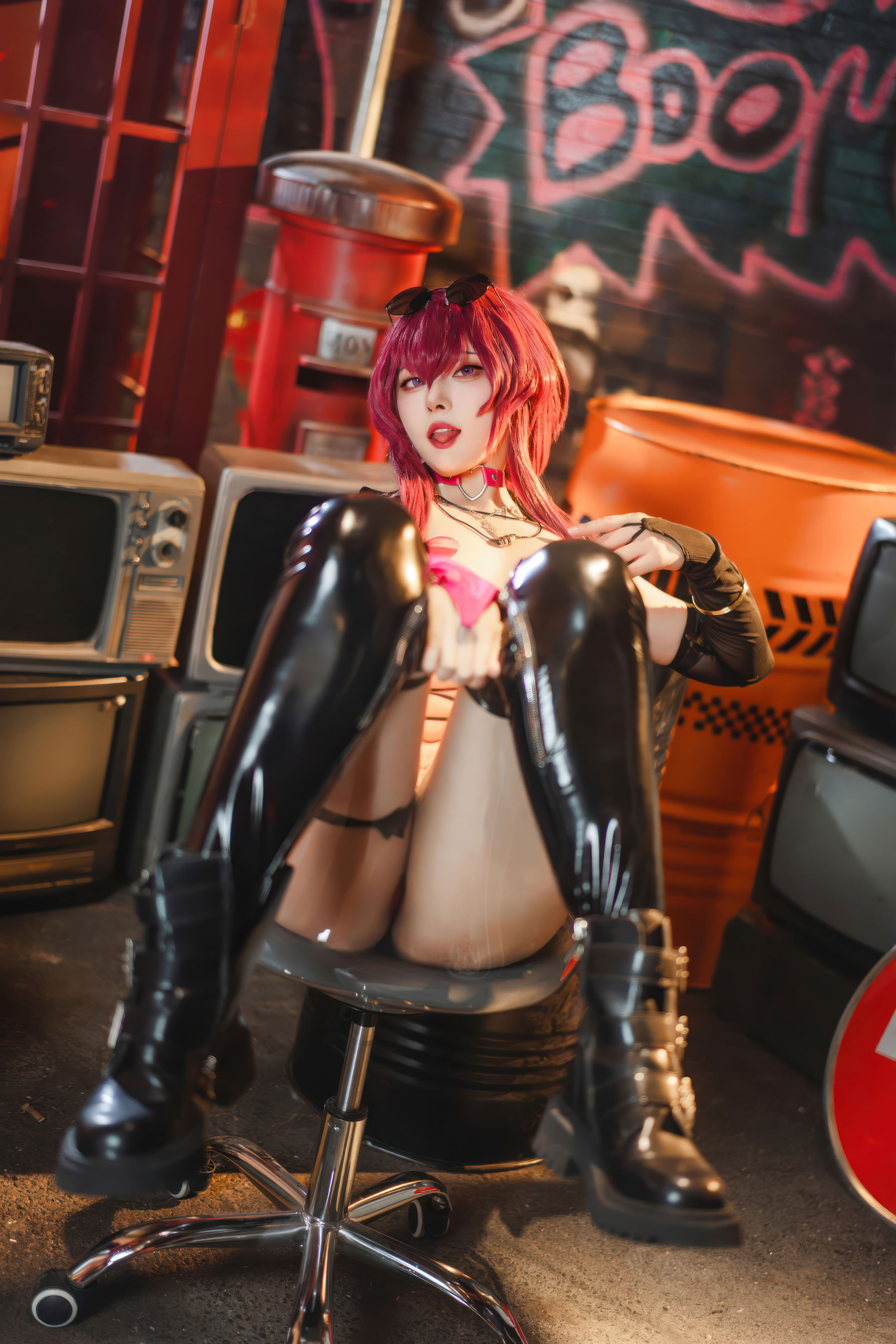 Natsuko夏夏子 - 崩坏 星穹铁道 卡芙卡 dishwasher同人/(62P)