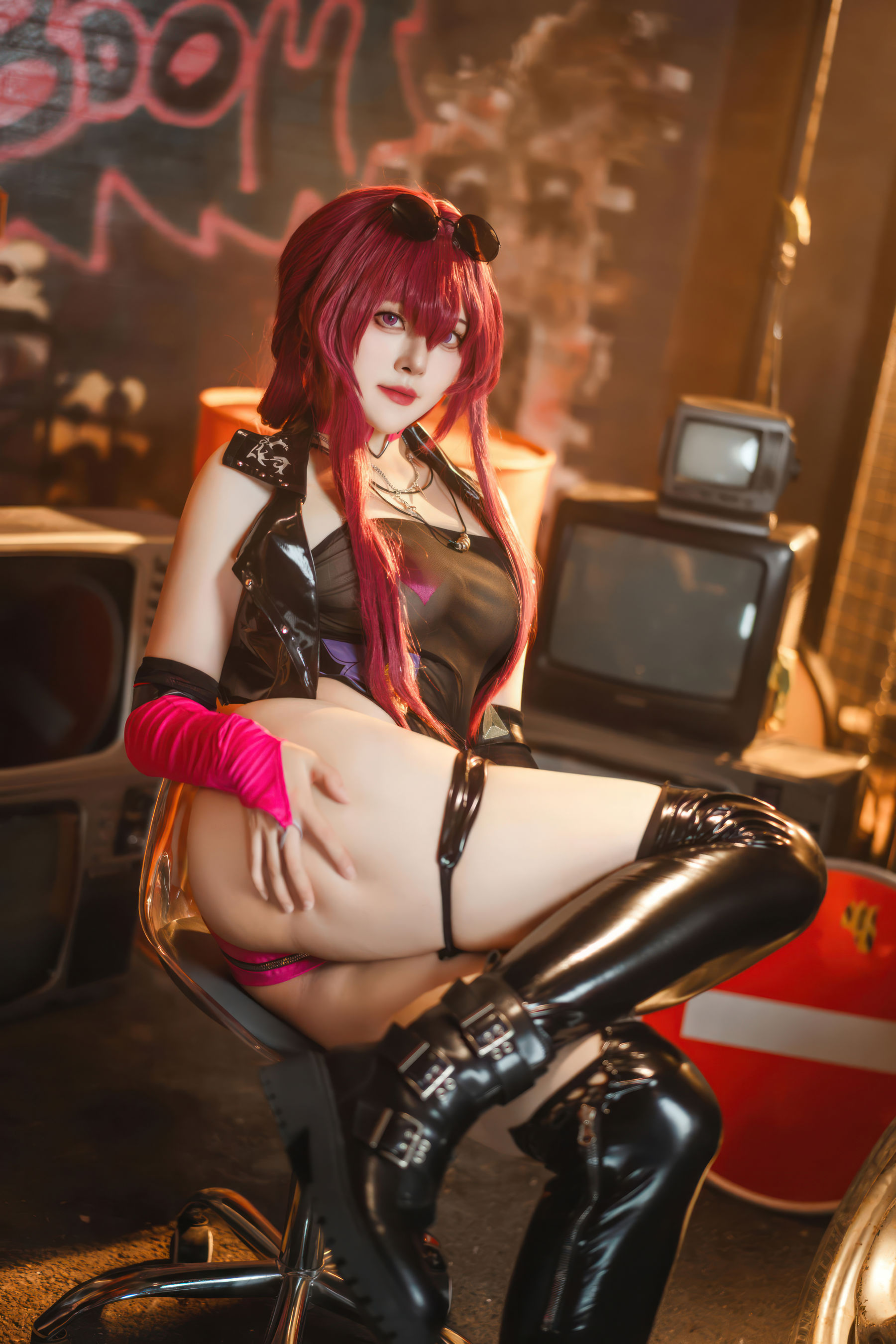 Natsuko夏夏子 - 崩坏 星穹铁道 卡芙卡 dishwasher同人/(62P)