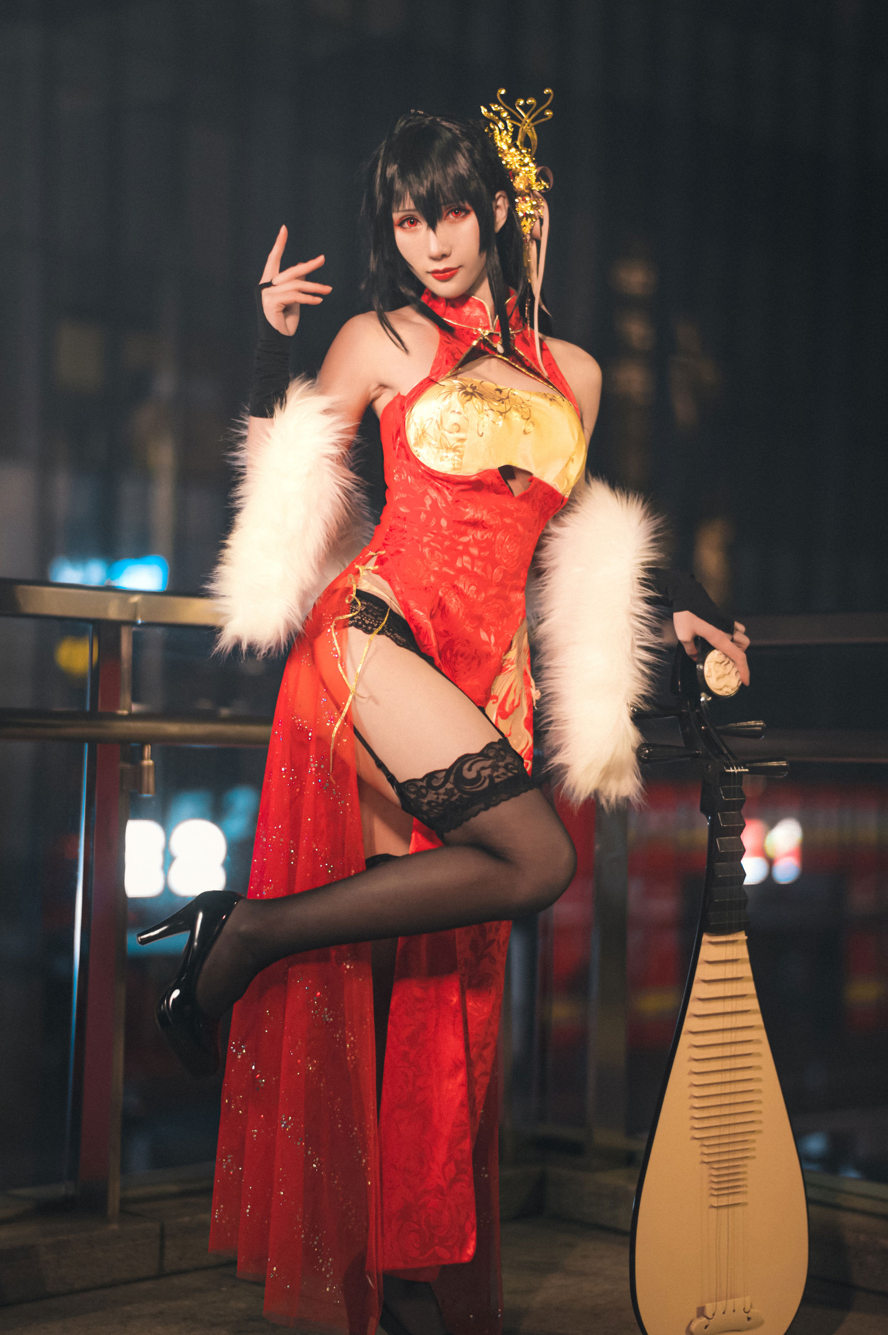 masaki雅祈 - 大凤旗袍/(27P)