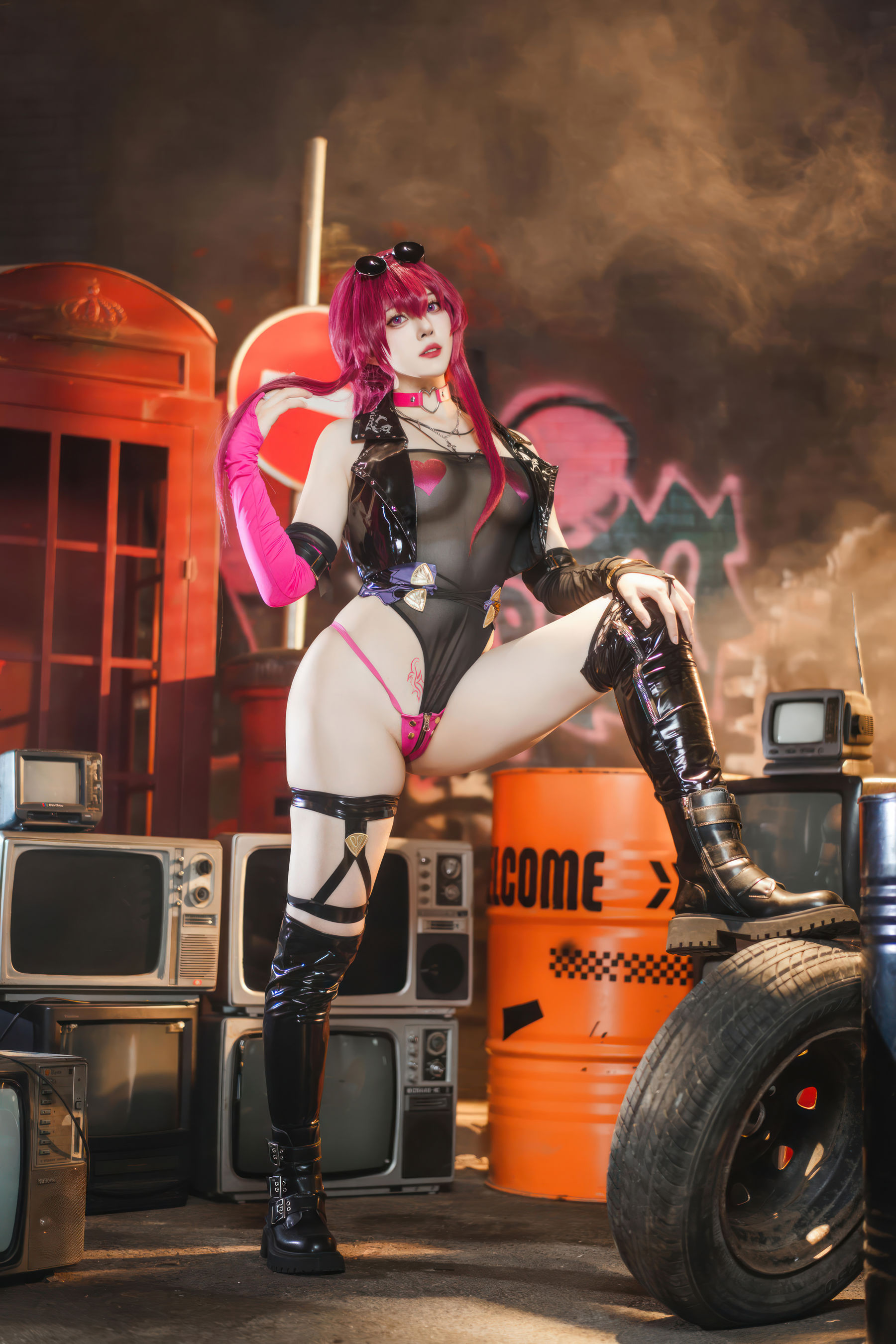 Natsuko夏夏子 - 崩坏 星穹铁道 卡芙卡 dishwasher同人/(62P)